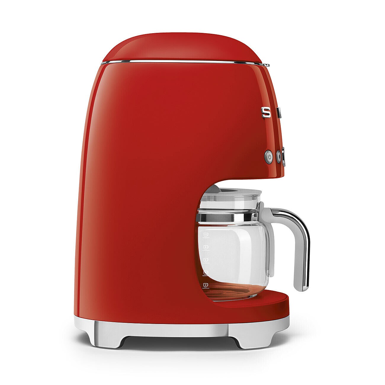 SMEG DCF02RDEU 50s Style Filterkaffeemaschine Rot