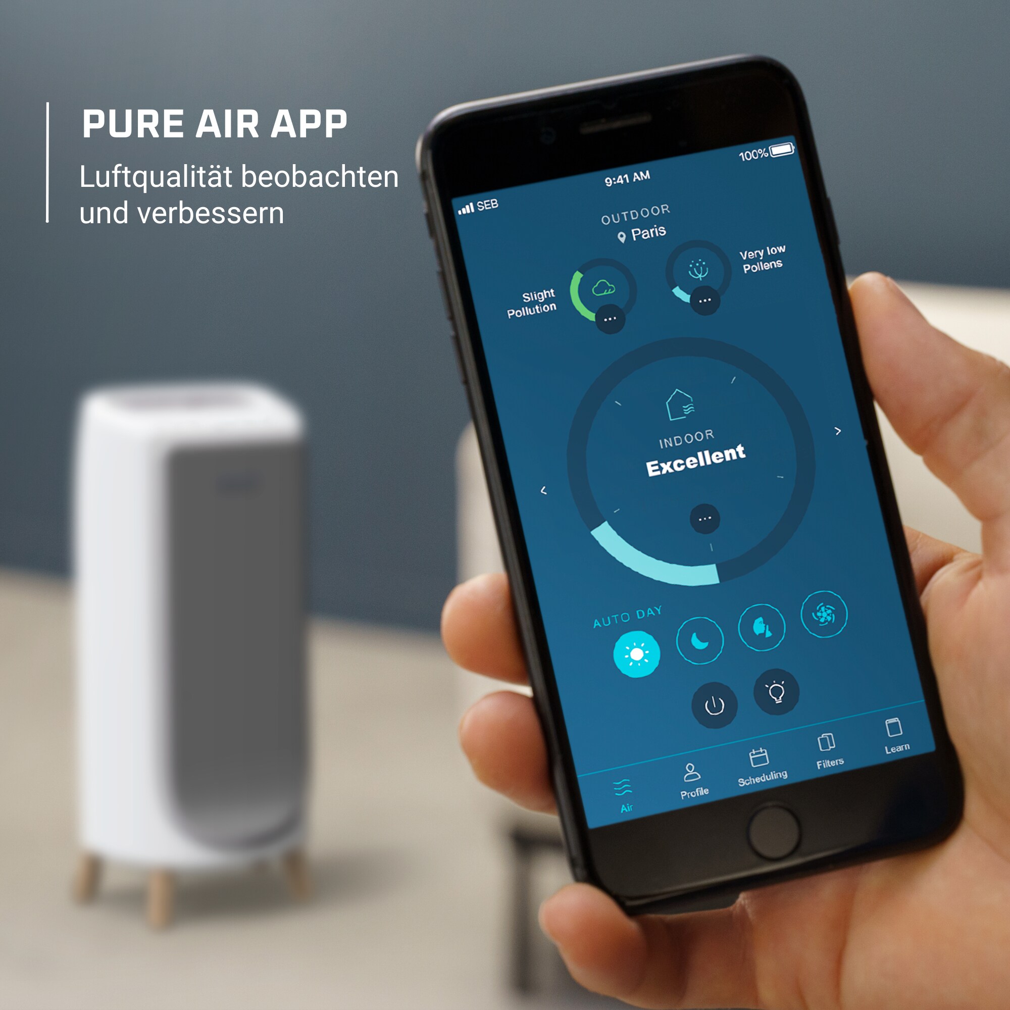 Rowenta PU6180 Intense Pure Air Home Connect Luftreiniger