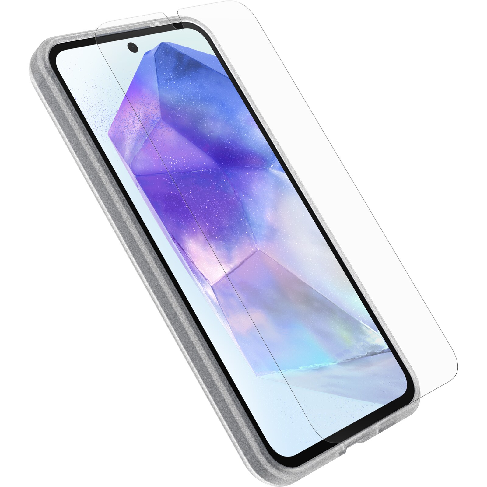 OtterBox React + OtterBox Glass Samsung Galaxy A55 5G - clear Schutzhülle