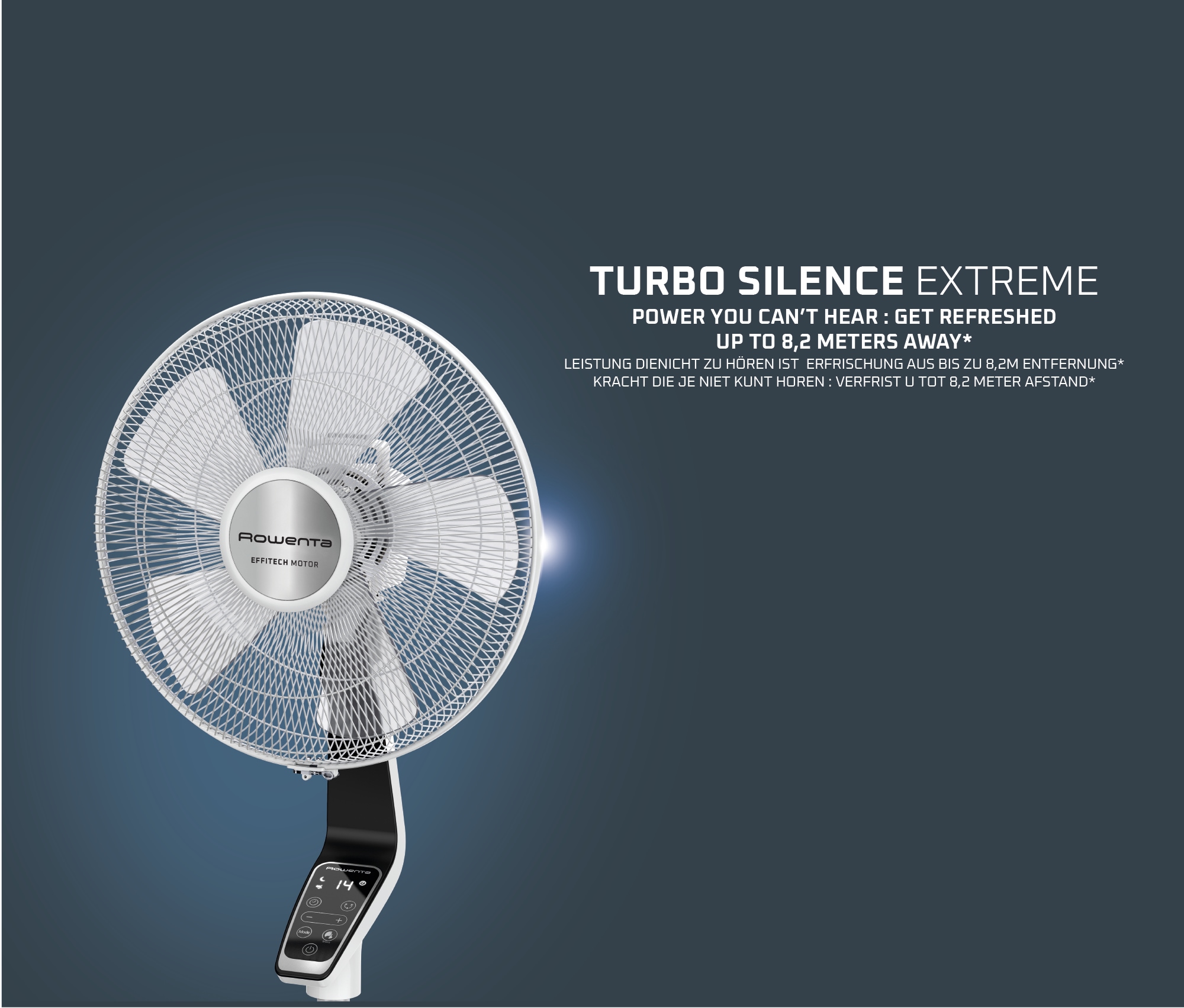 Rowenta VU5690 Turbo Silence Extreme Standventilator