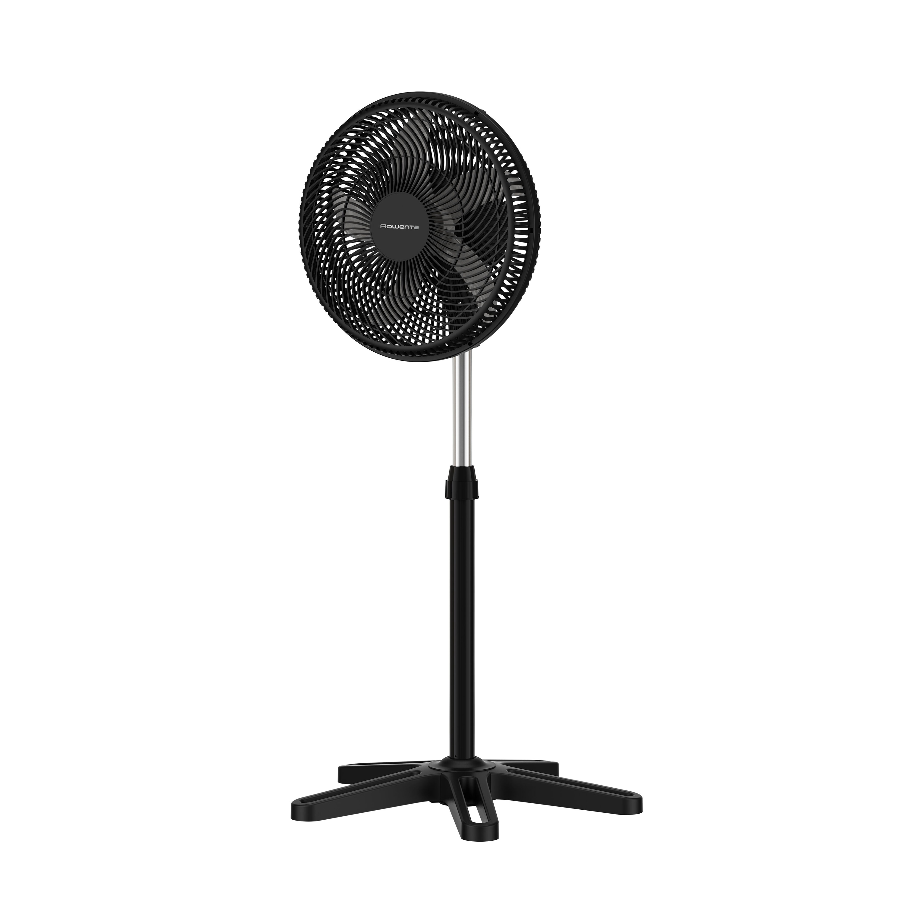 Rowenta VU3110 Turbo Essential Standventilator schwarz