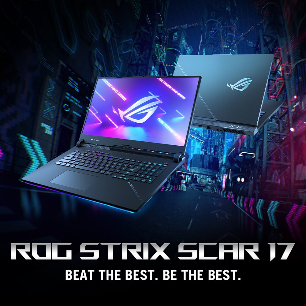 ASUS ROG Strix SCAR 17 G733PYV-LL067W R9-7945HX3D 32GB/1TB SSD 17"WQHD RTX4090