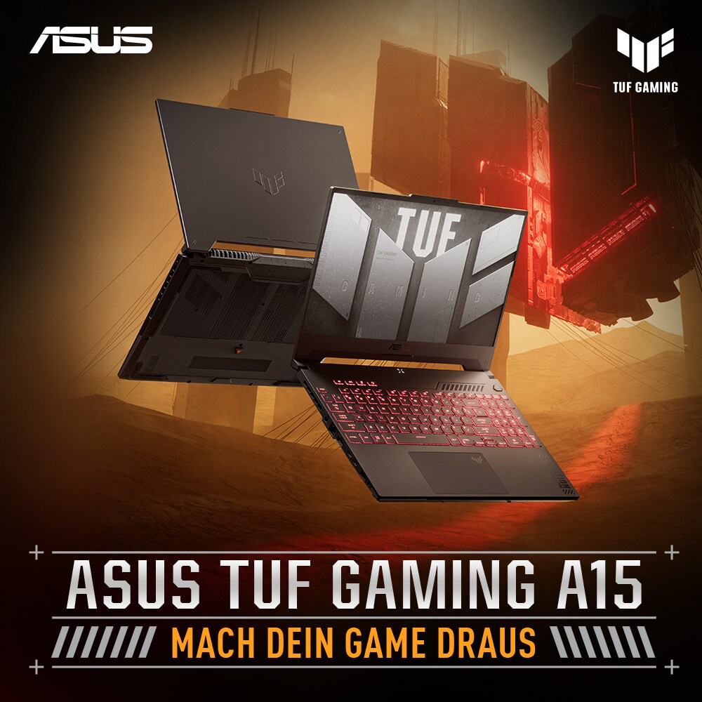 ASUS TUF Gaming A15 FA507NU-LP101 R5-7535HS 16GB/512GB SSD 15"FHD RTX4050 nOS