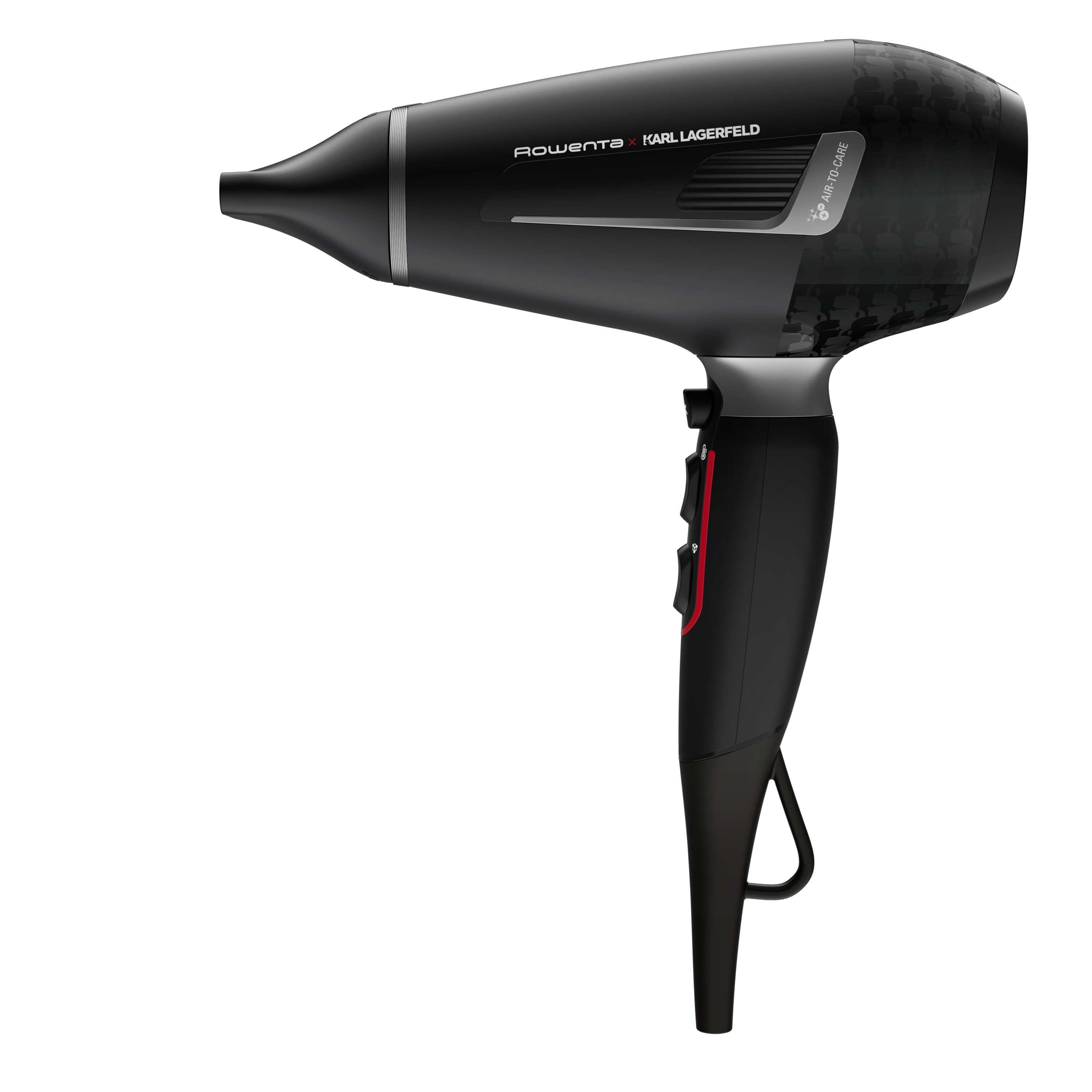 Rowenta CV888L x KARL LAGERFELD K/Pro Stylist Haartrockner 2200W schwarz