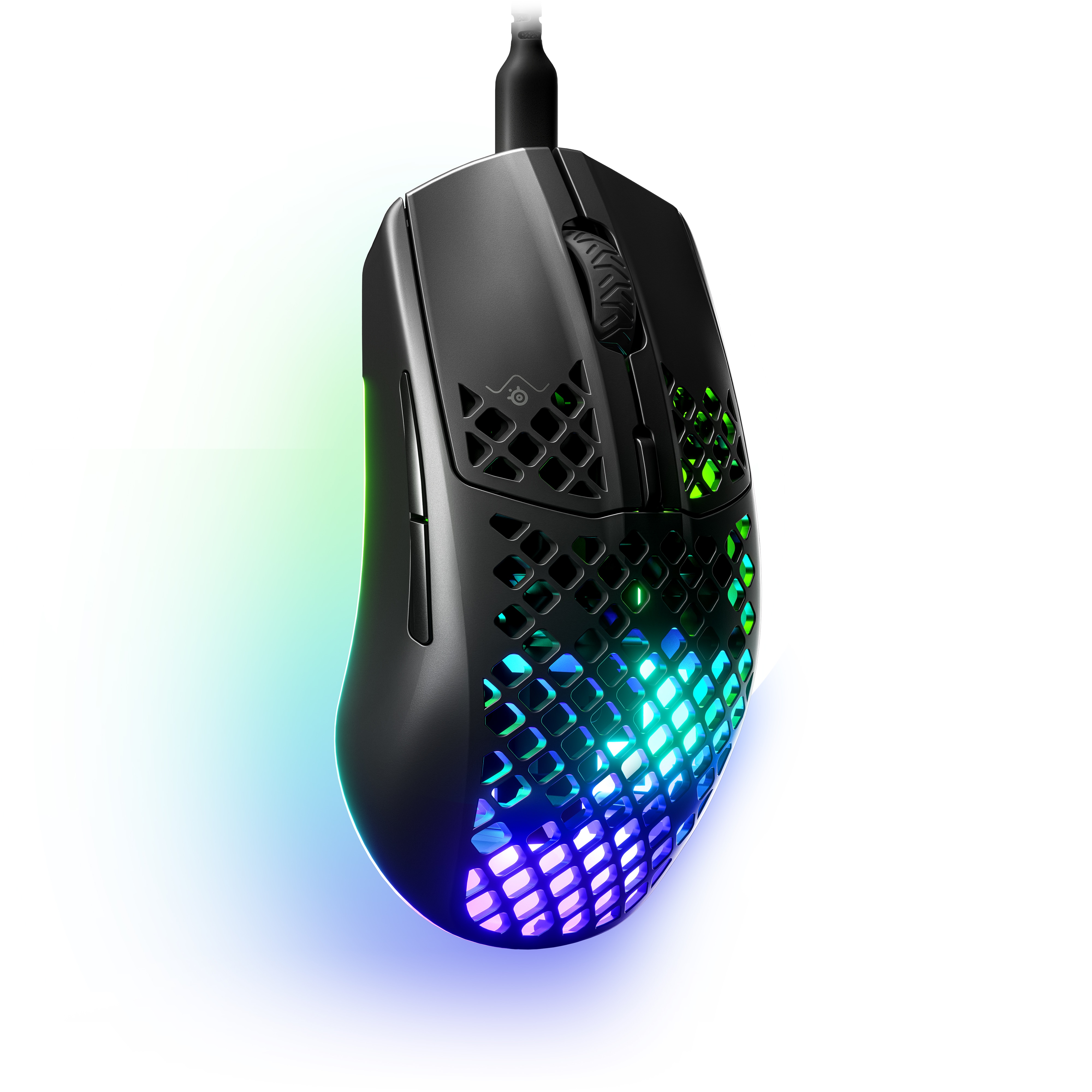 SteelSeries Aerox 3 Kabelgebundene Onyx Gaming Maus mit AquaBarrier™