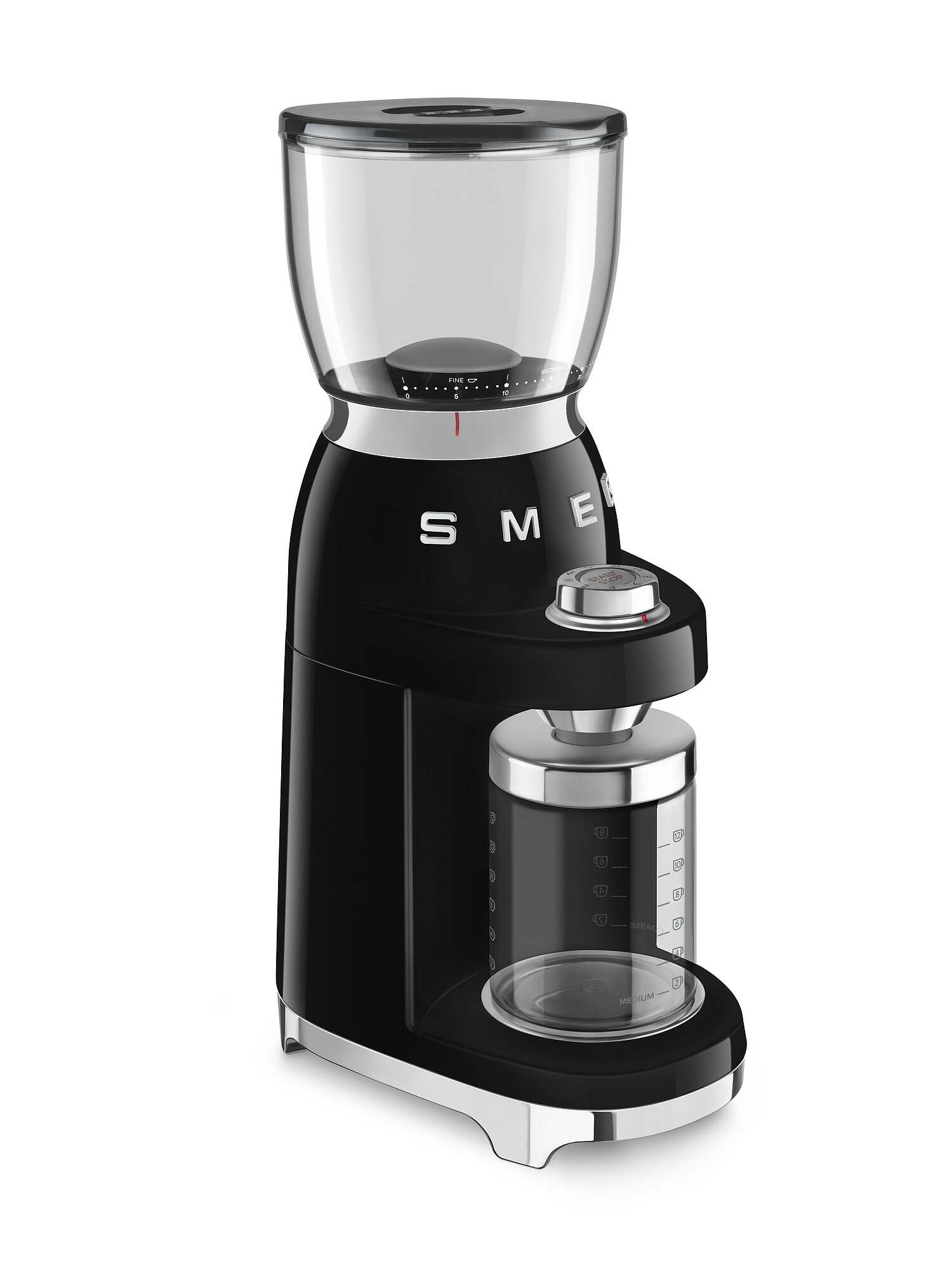 SMEG CGF11BLEU 50s Style Kaffeemühle Schwarz