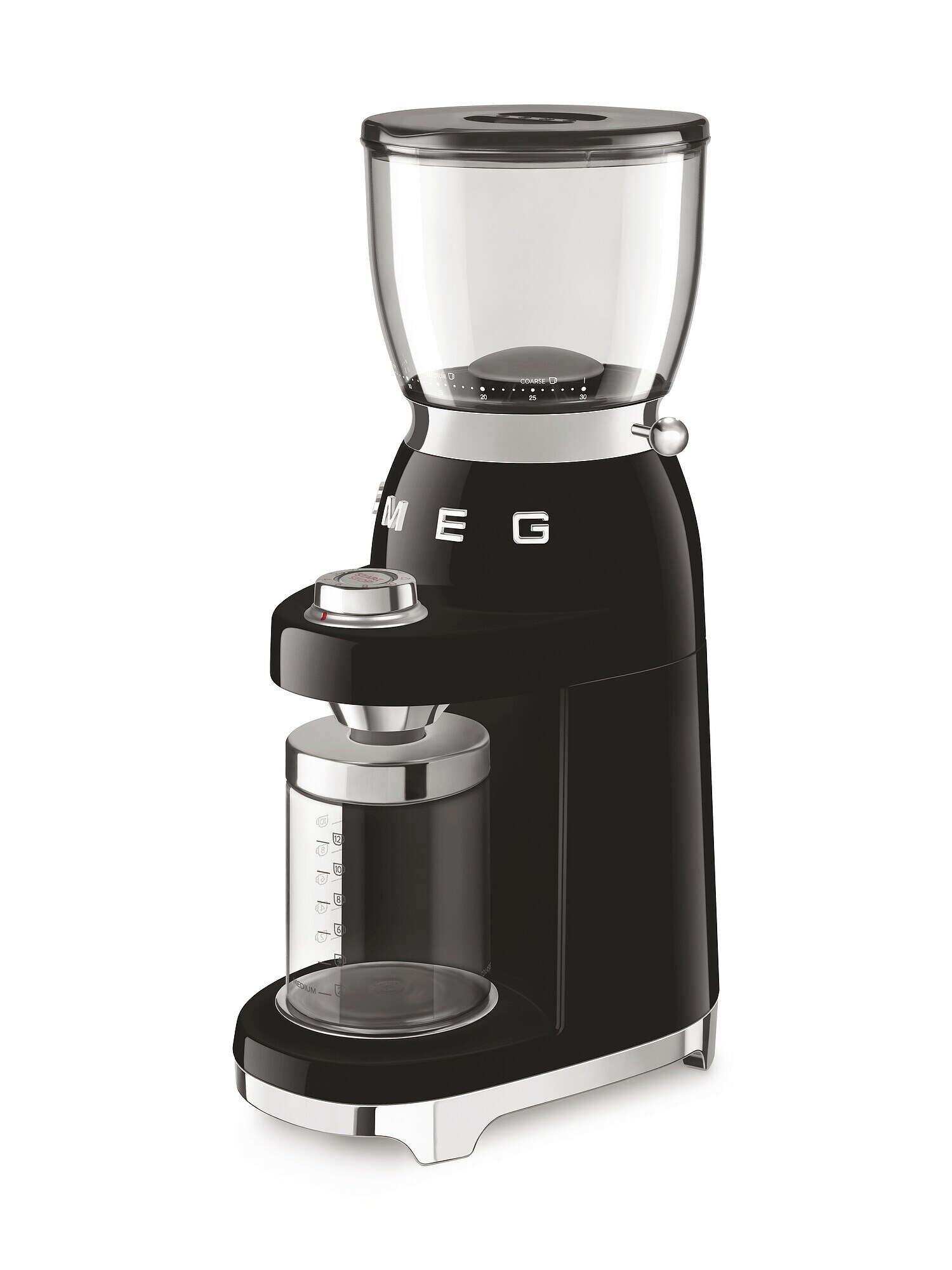 SMEG CGF11BLEU 50s Style Kaffeemühle Schwarz