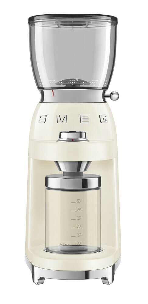 SMEG CGF11CREU 50s Style Kaffeemühle Creme