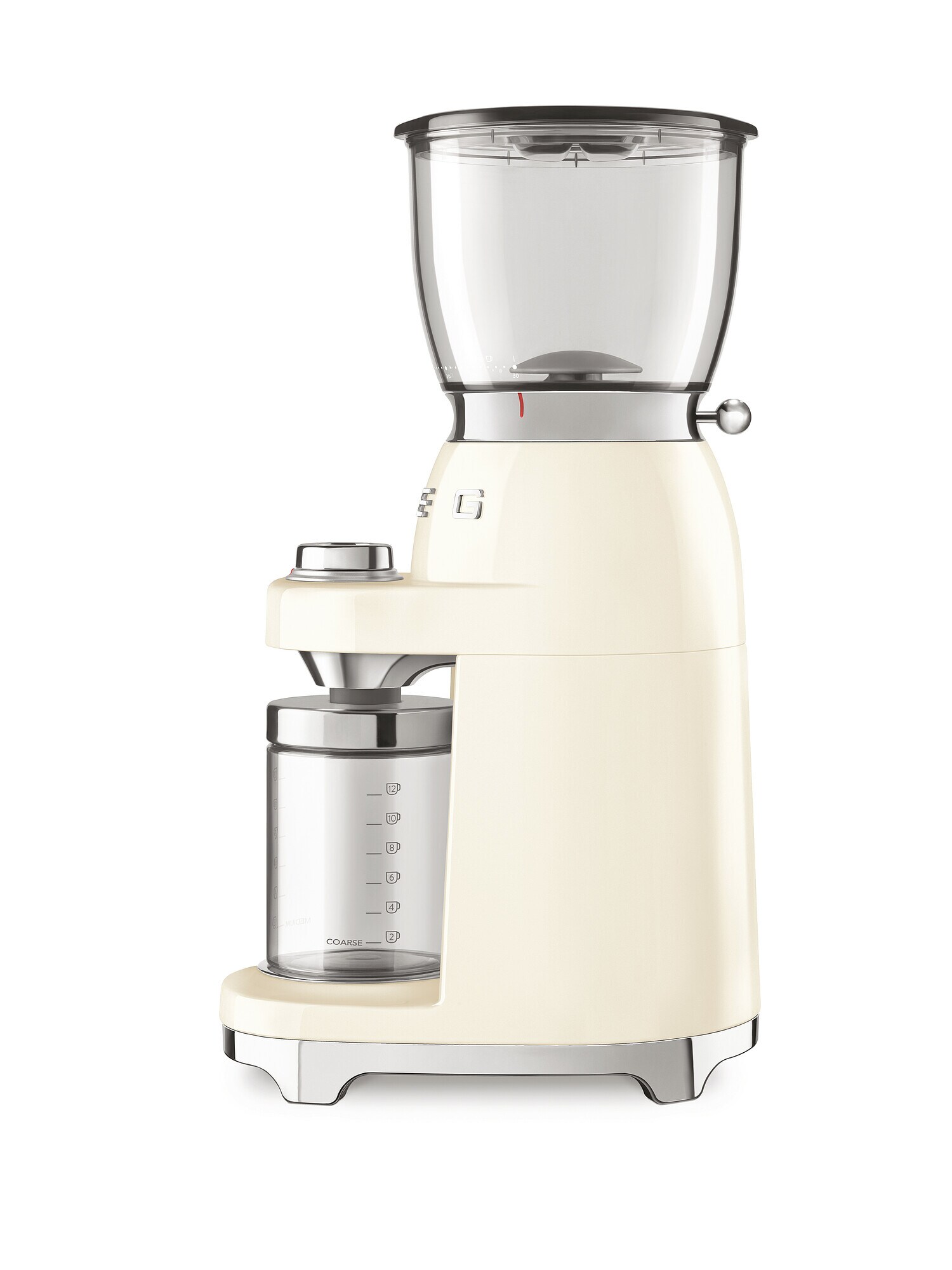 SMEG CGF11CREU 50s Style Kaffeemühle Creme