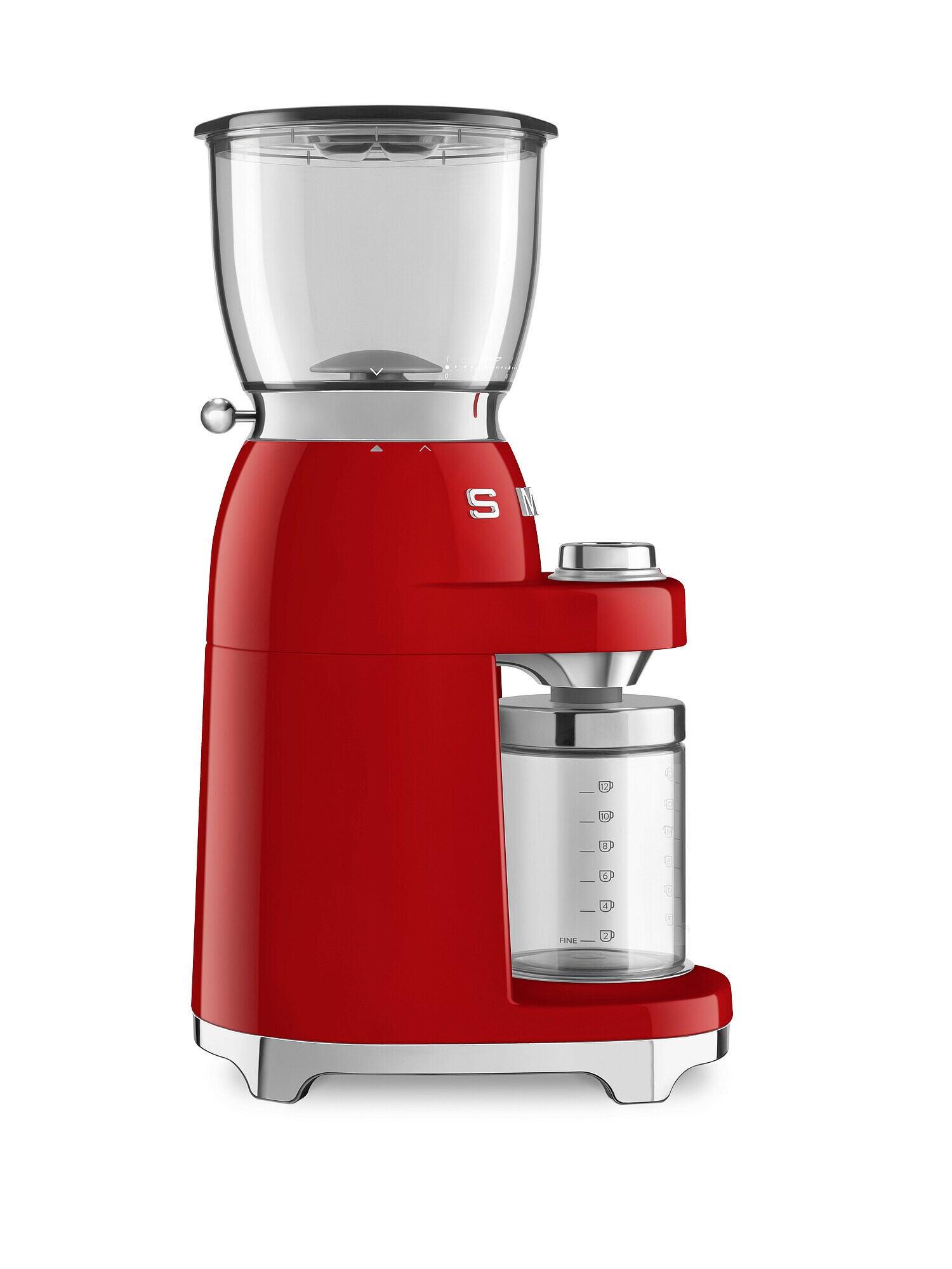 SMEG CGF11RDEU 50s Style Kaffeemühle Rot