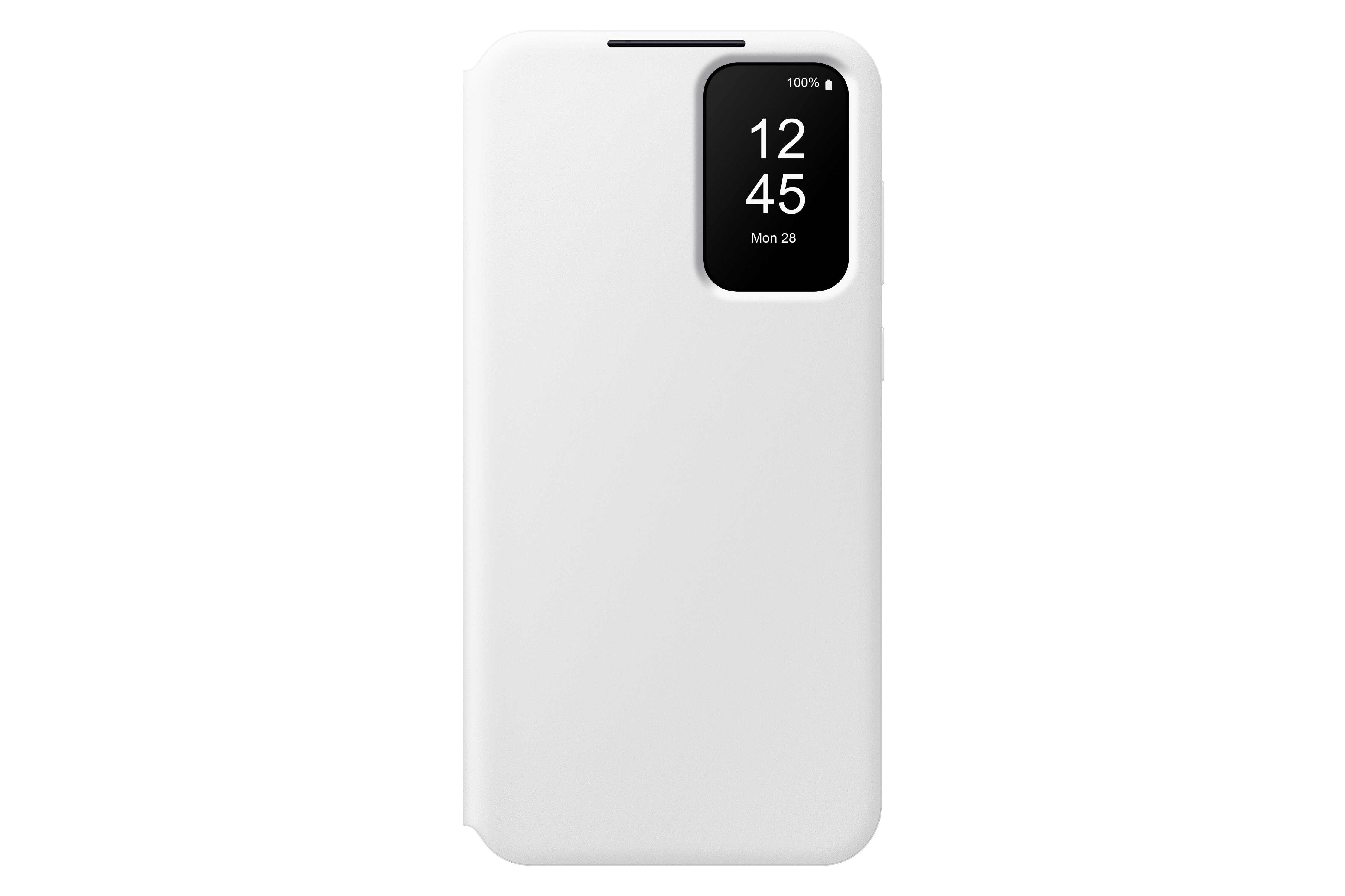 Samsung Smart View Wallet Case EF-ZA556 für Galaxy A55 (5G) Weiss