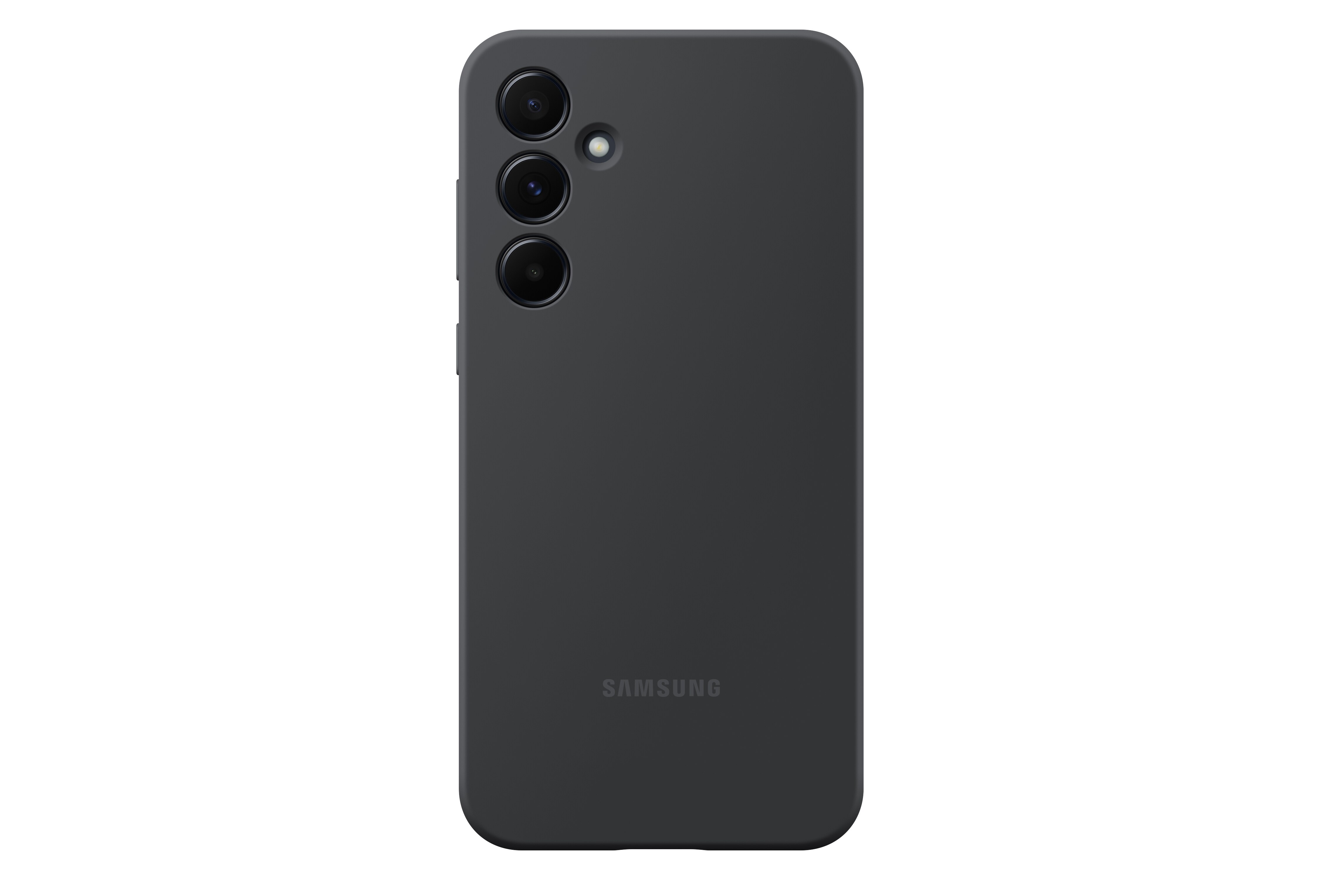 Samsung Silicone Case EF-PA556 für Galaxy A55 (5G) Schwarz