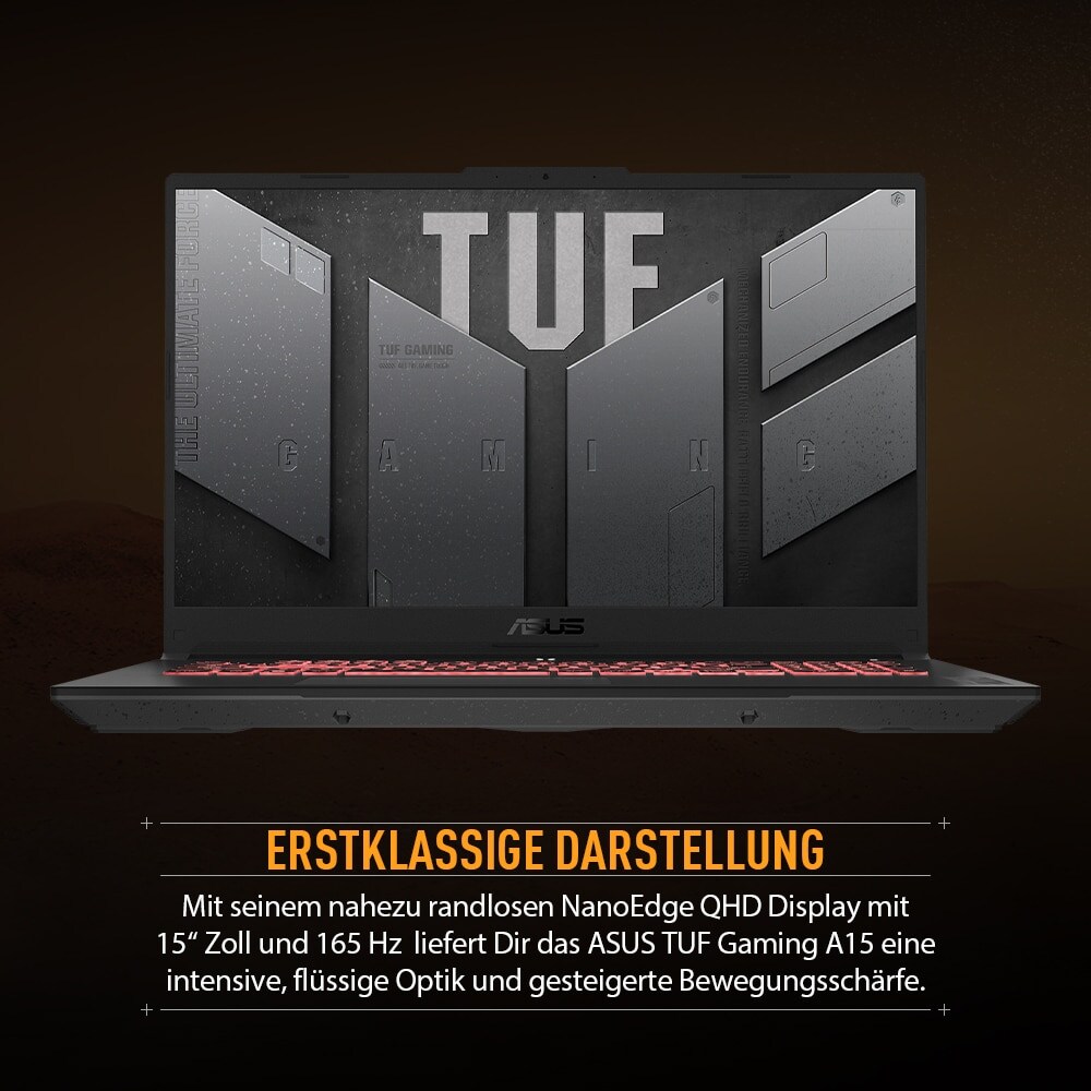 ASUS TUF Gaming A15 FA507UV-LP034W R9-8945H 16GB/1TB SSD 15"FHD RTX4060 W11