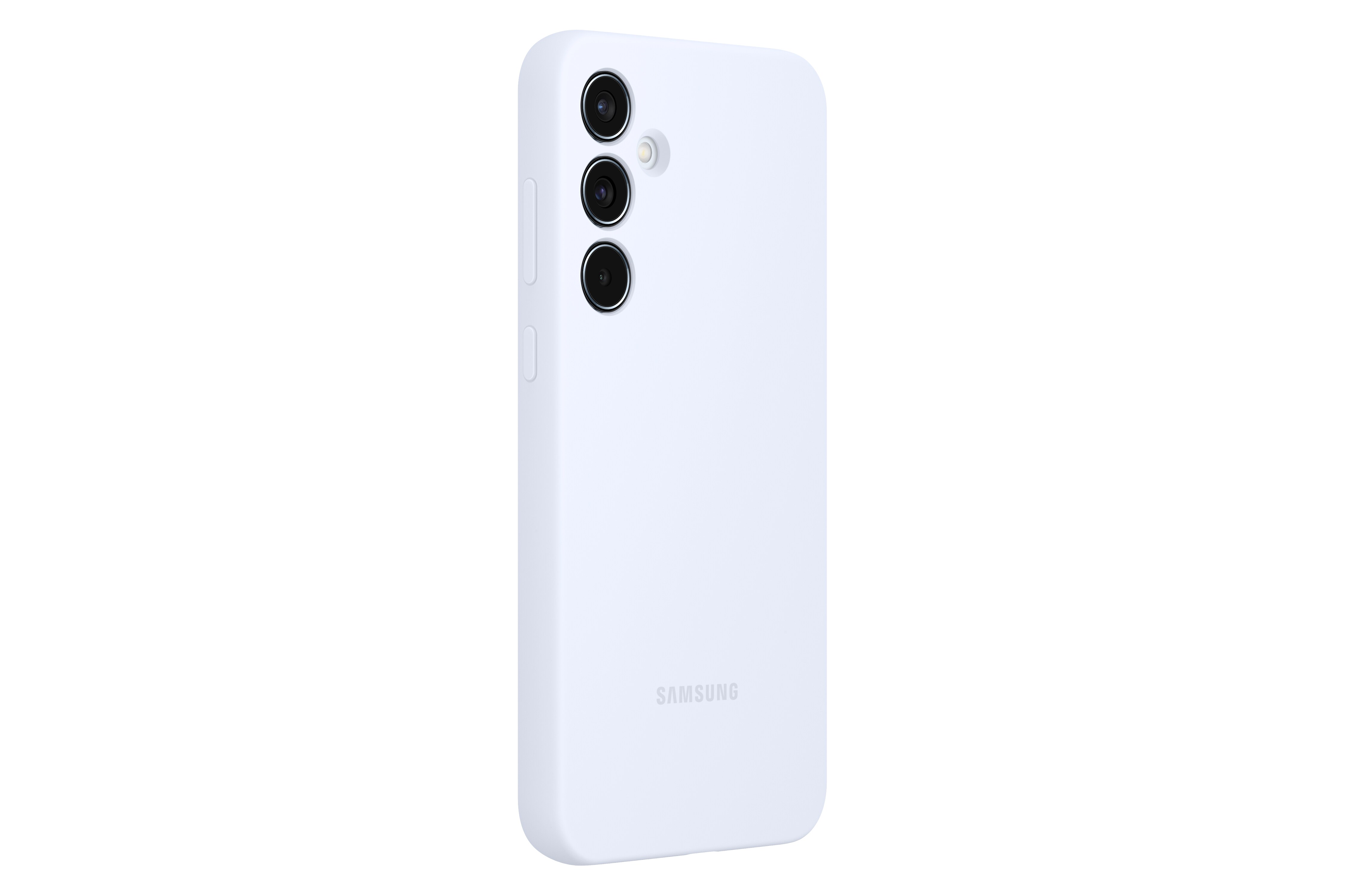 Samsung Silicone Case EF-PA556 für Galaxy A55 (5G) Licht Blau