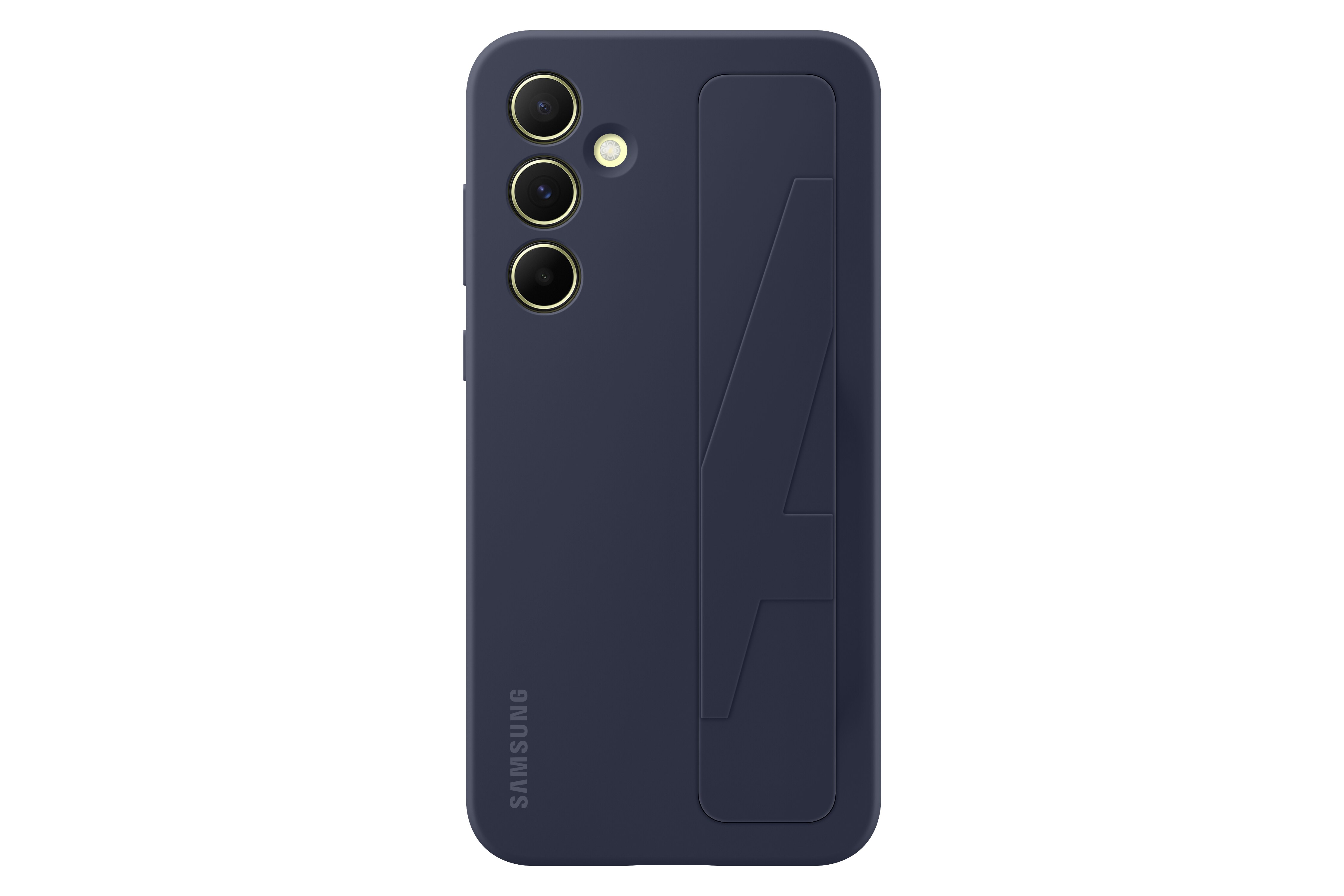 Samsung Standing Grip Case EF-GA556 für Galaxy A55 Blau Schwarz