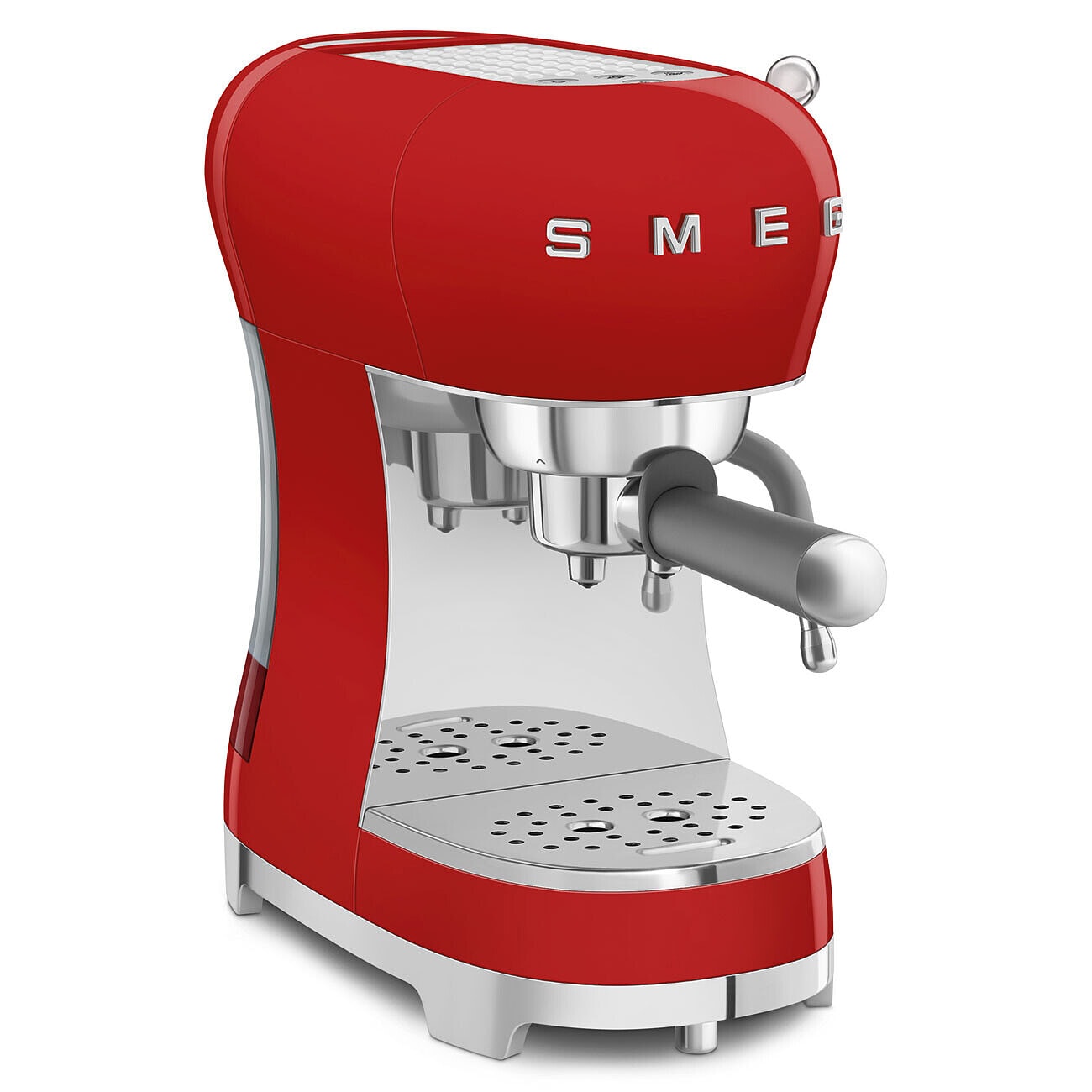 SMEG ECF02RDEU 50s Style Espresso-Kaffemaschine Rot