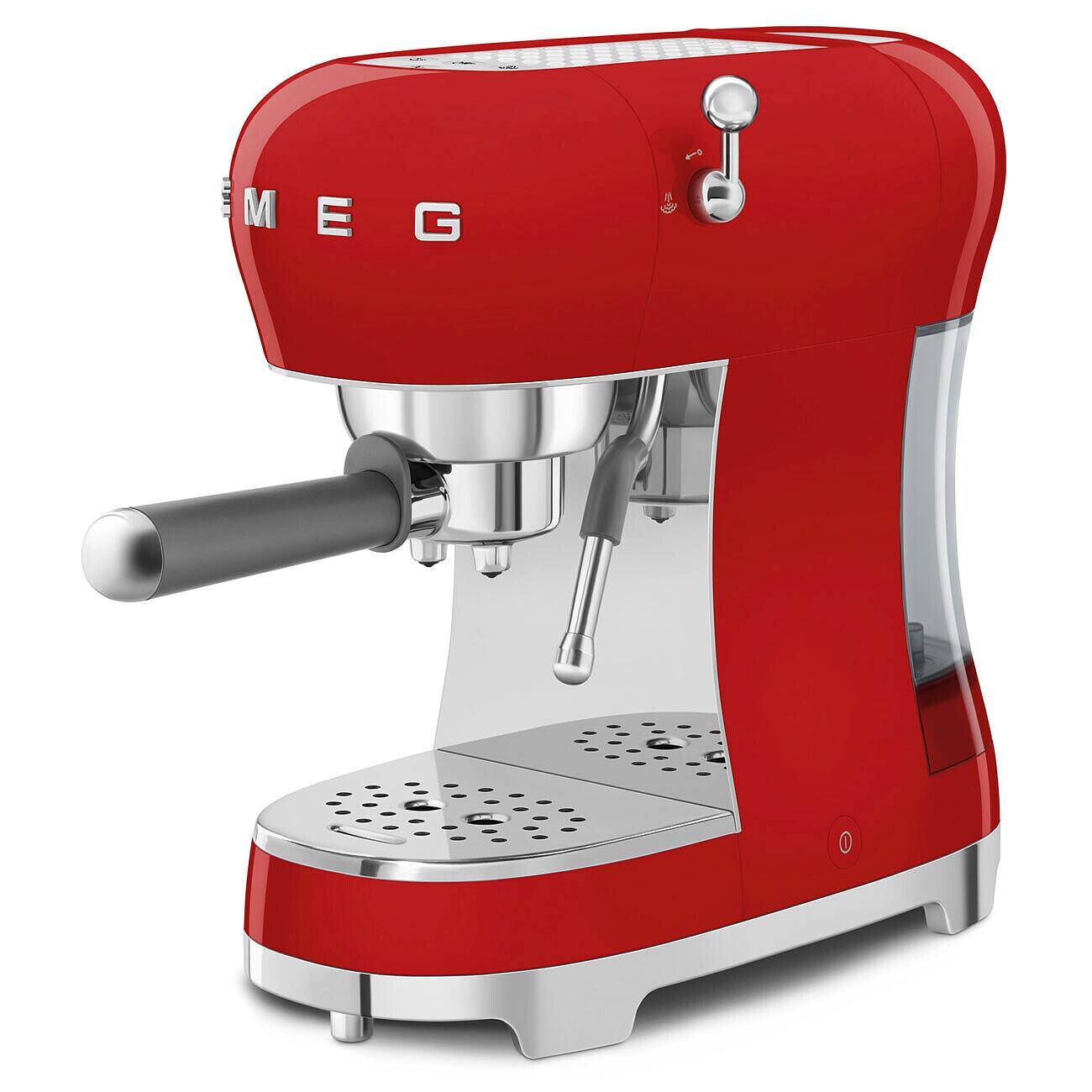 SMEG ECF02RDEU 50s Style Espresso-Kaffemaschine Rot