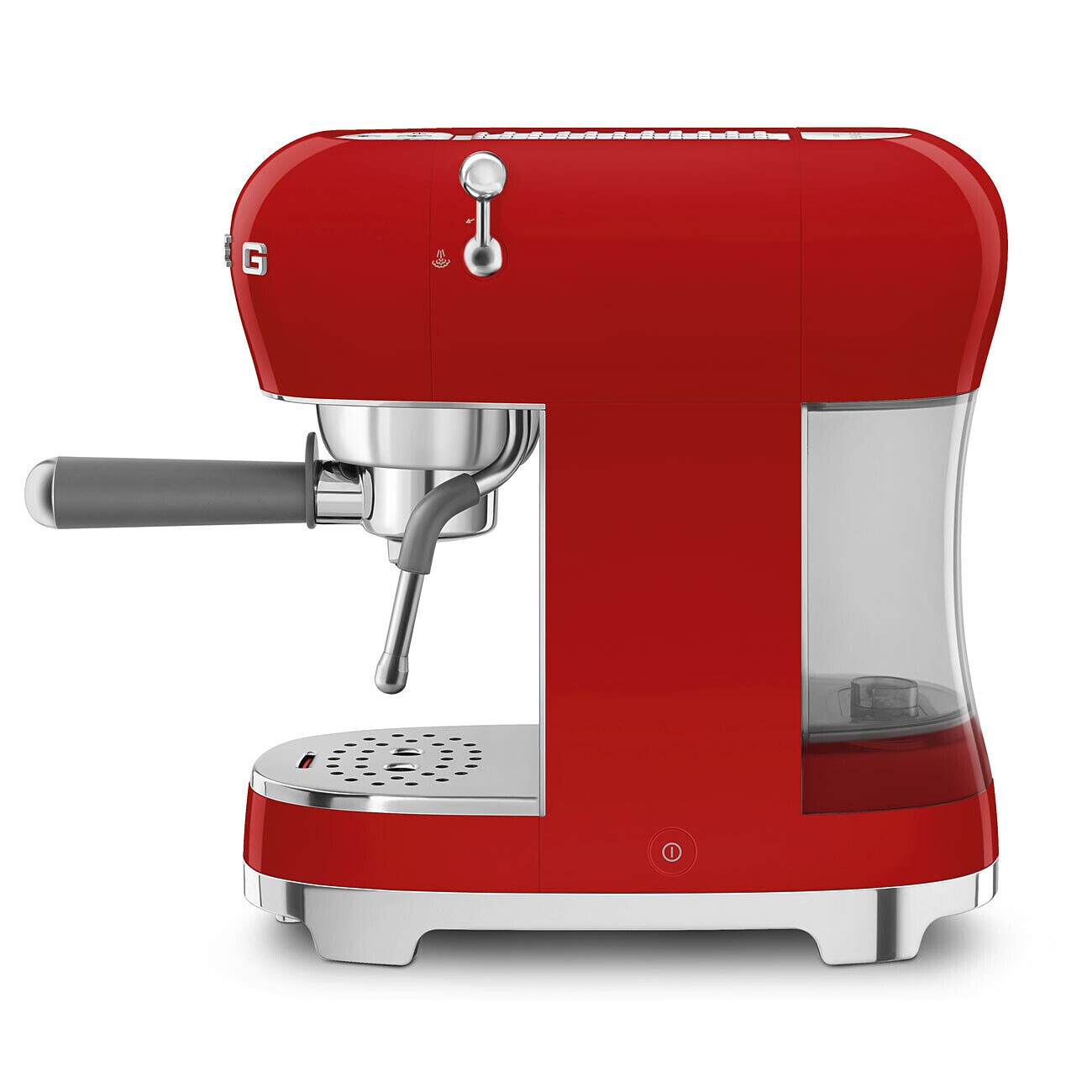 SMEG ECF02RDEU 50s Style Espresso-Kaffemaschine Rot