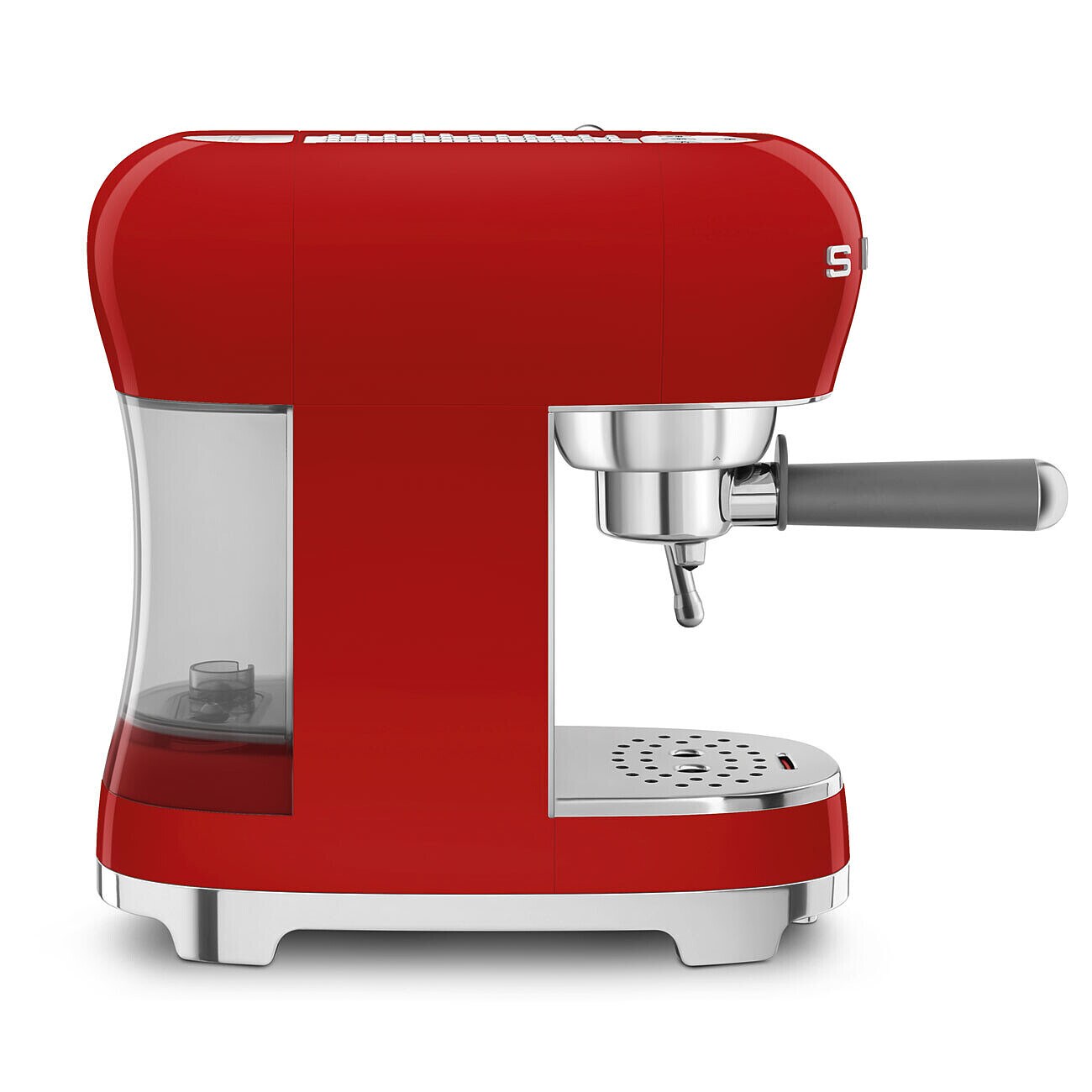 SMEG ECF02RDEU 50s Style Espresso-Kaffemaschine Rot