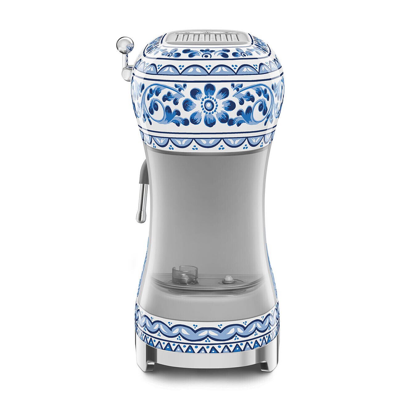 SMEG ECF02DGBEU Dolce &amp; Gabbana Espresso-Kaffeemaschine Blu Mediterraneo