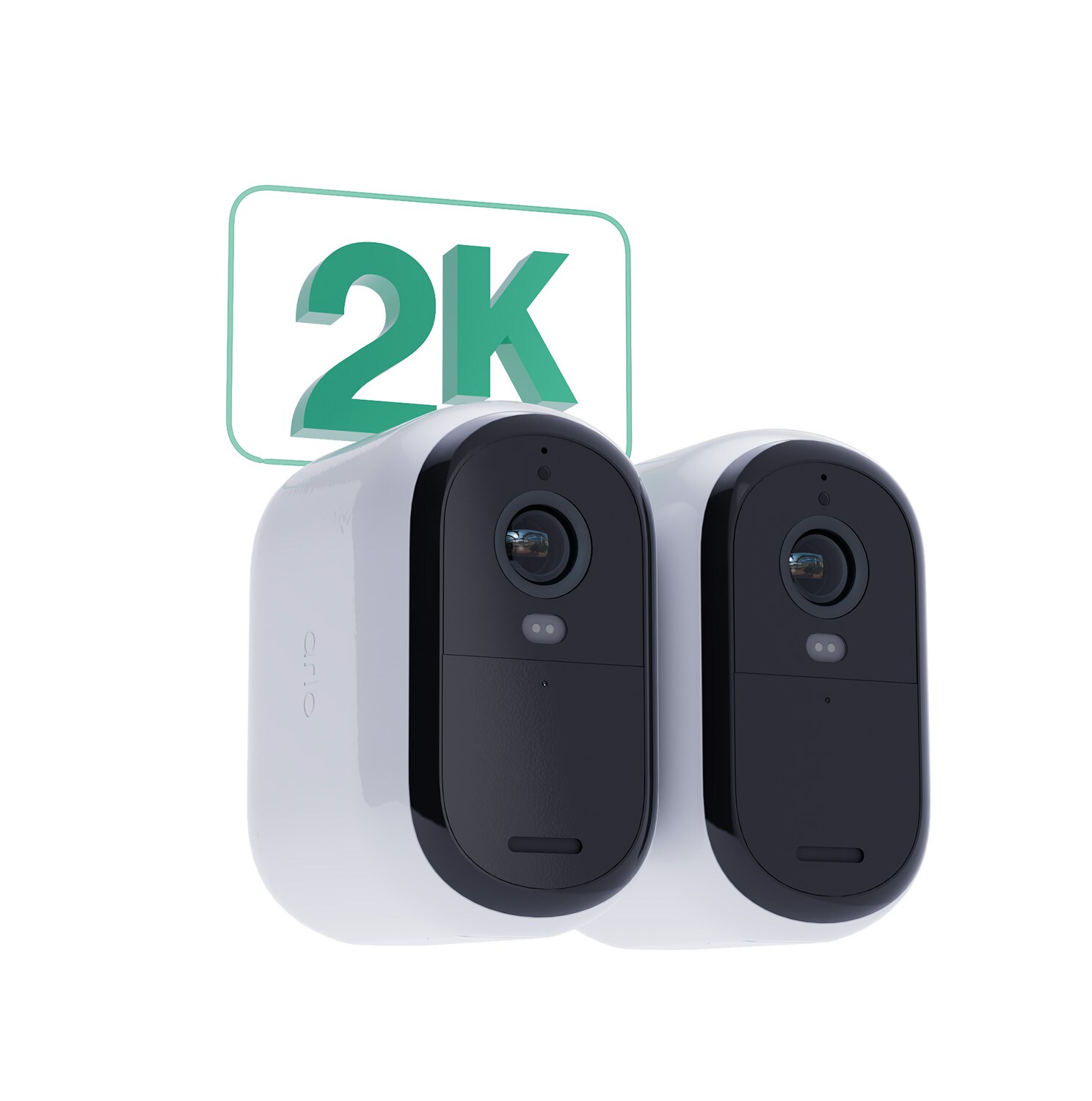 Arlo Essential 2 XL 2K Outdoor Kamera außen - 2er Set weiß