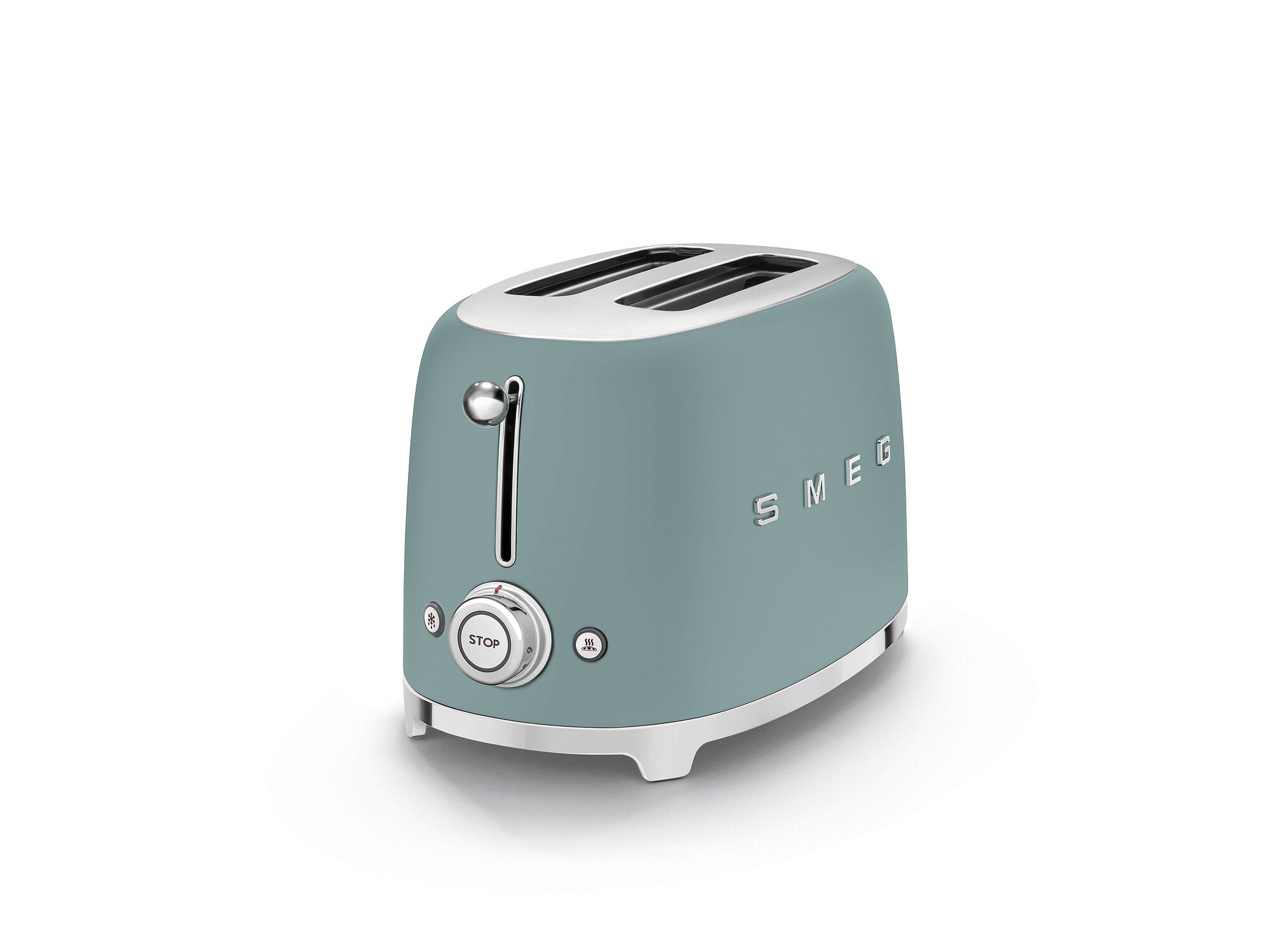 SMEG TSF01EGMEU 50s Style Toaster Emerald Green-Matt