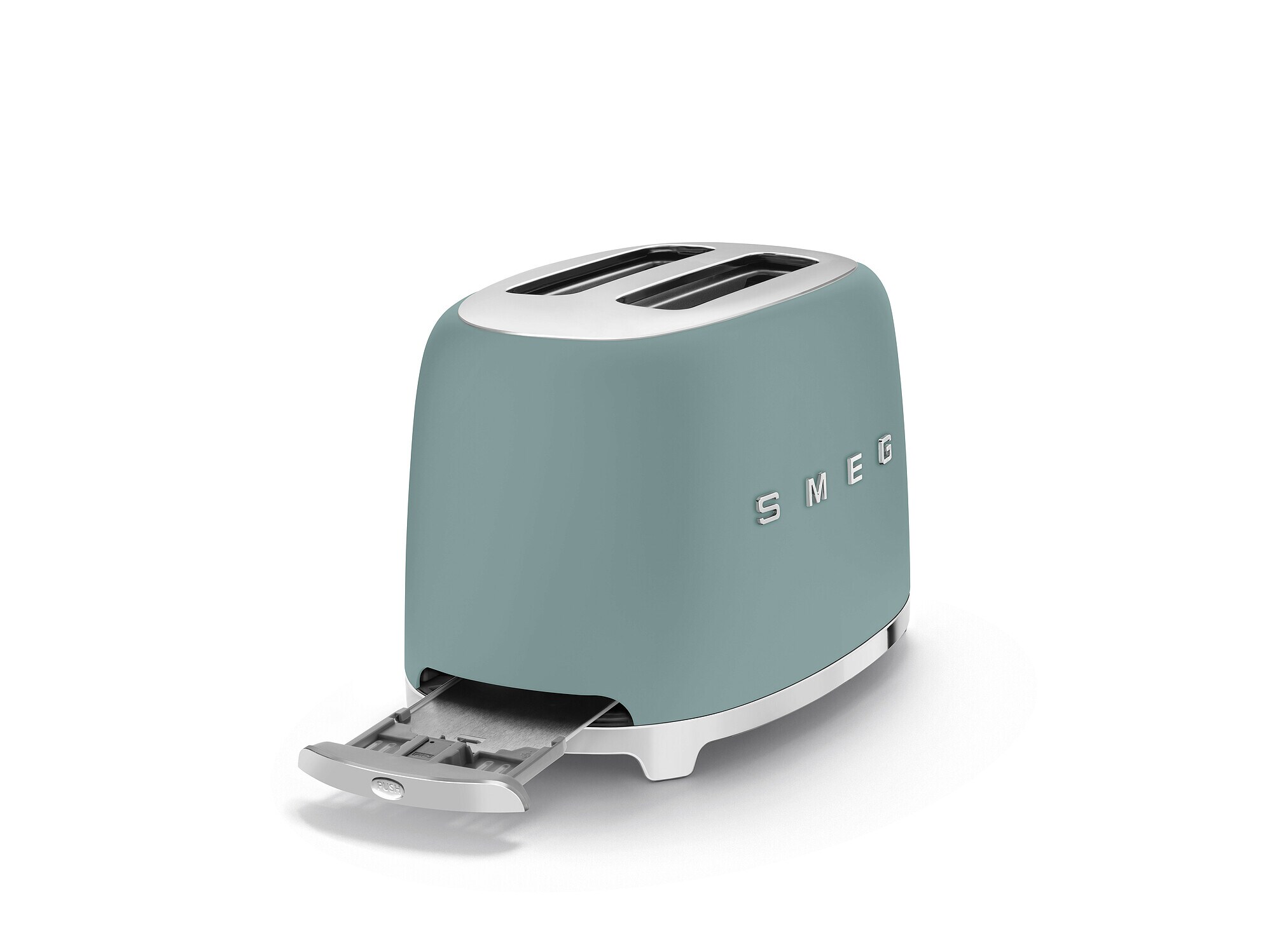 SMEG TSF01EGMEU 50s Style Toaster Emerald Green-Matt