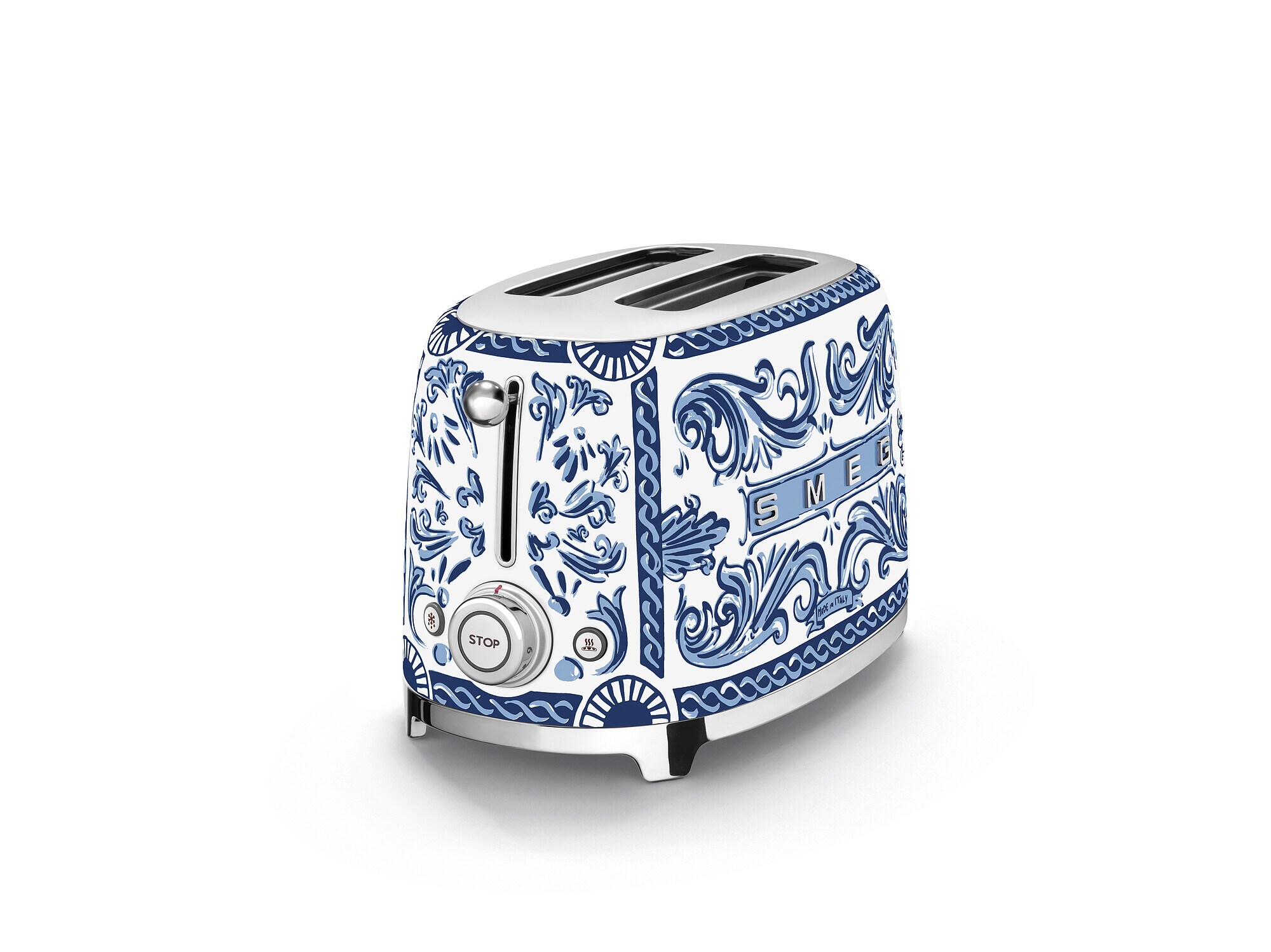 SMEG TSF01DGBEU Dolce &amp; Gabbana Toaster Blu Mediterraneo