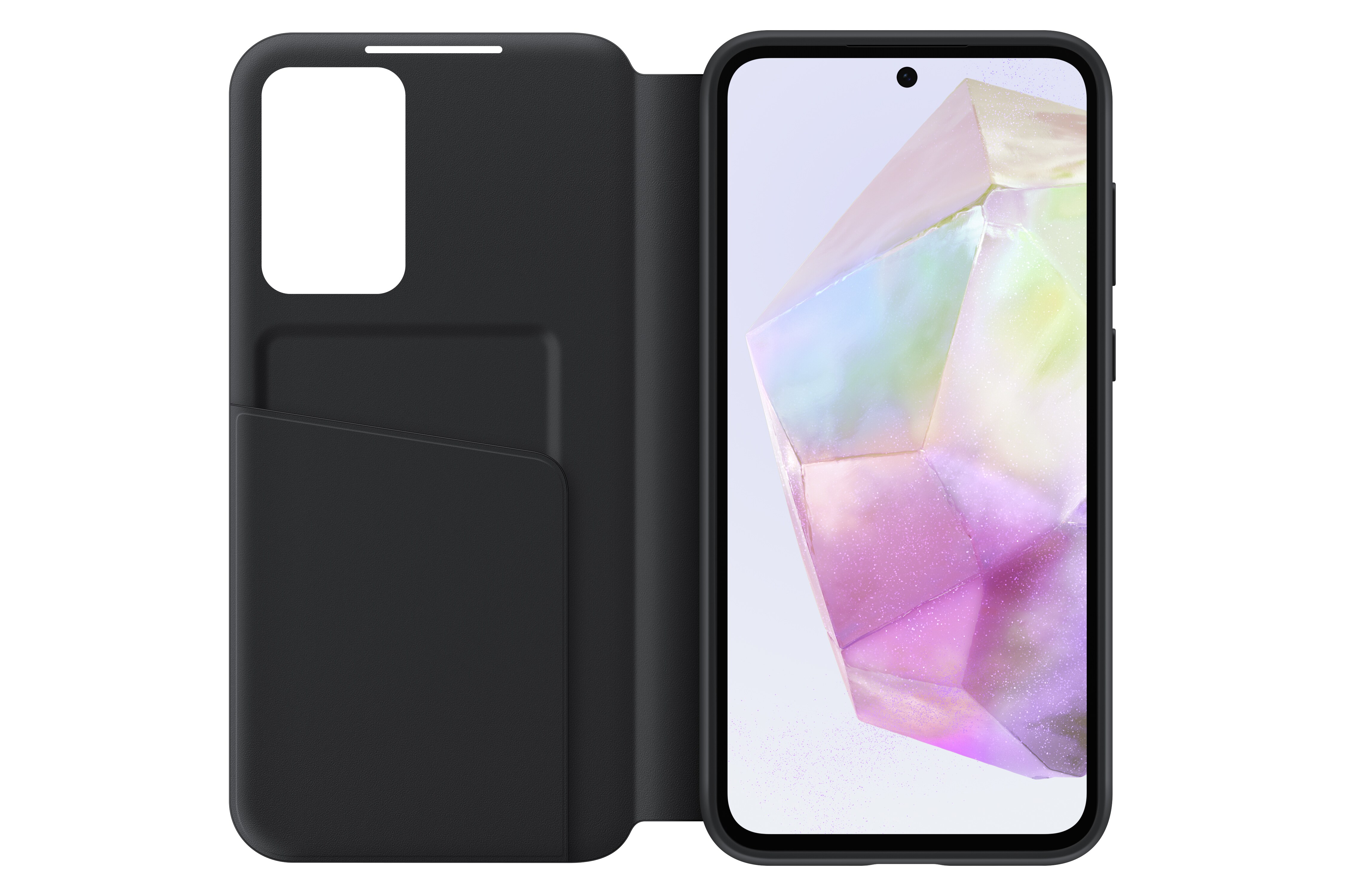 Samsung Smart View Wallet Case EF-ZA356 für Galaxy A35 (5G) Black