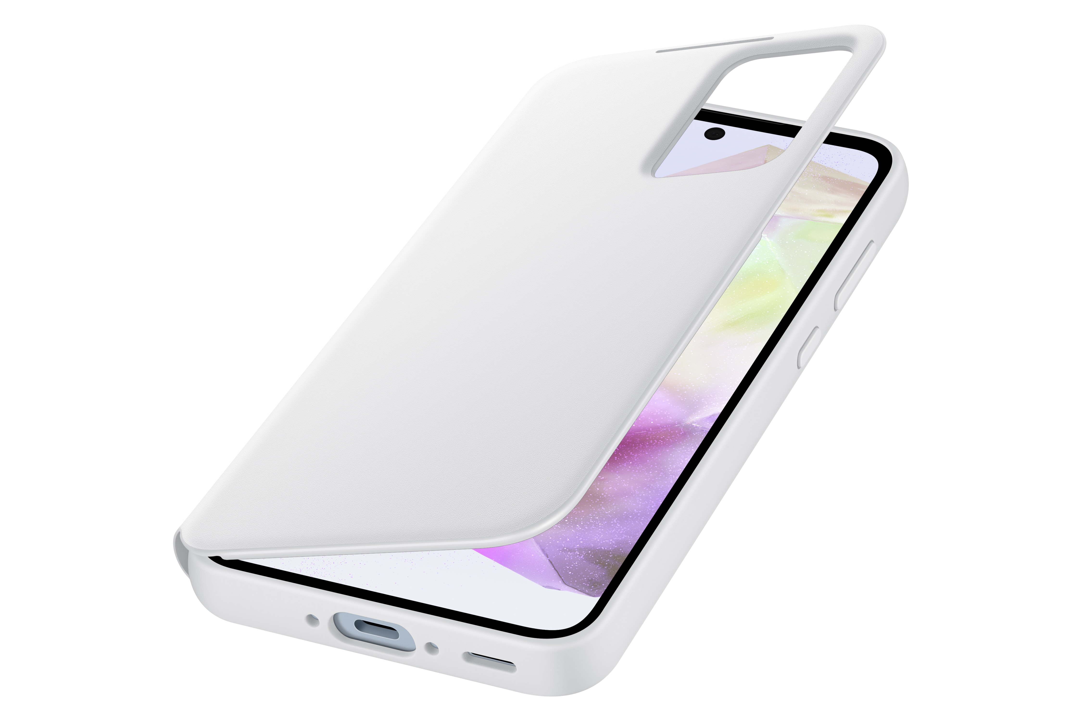 Samsung Smart View Wallet Case EF-ZA356 für Galaxy A35 (5G) White