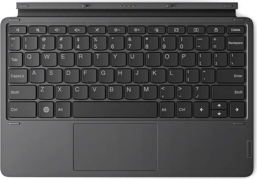 Lenovo Tab P11 Pro G2 Keyboard Pack Tabletschutzhülle mit Tastatur Grau