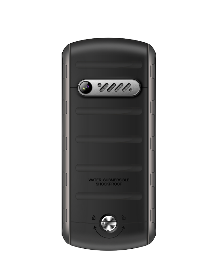 Bea-fon Active Line AL560 schwarz/silber Mobiltelefon