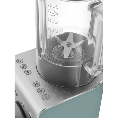 SMEG BLC02EGMEU 50s Style High-Performance Standmixer - emerald green/aluminium