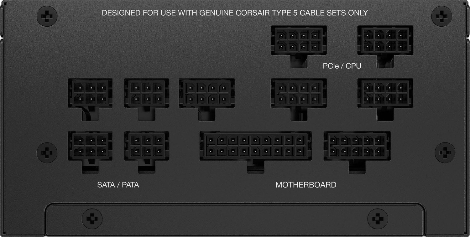 Corsair SF850L 850 W SFX Netzteil 80+ Gold ATX3.0 PCIe5.0 vollmodular