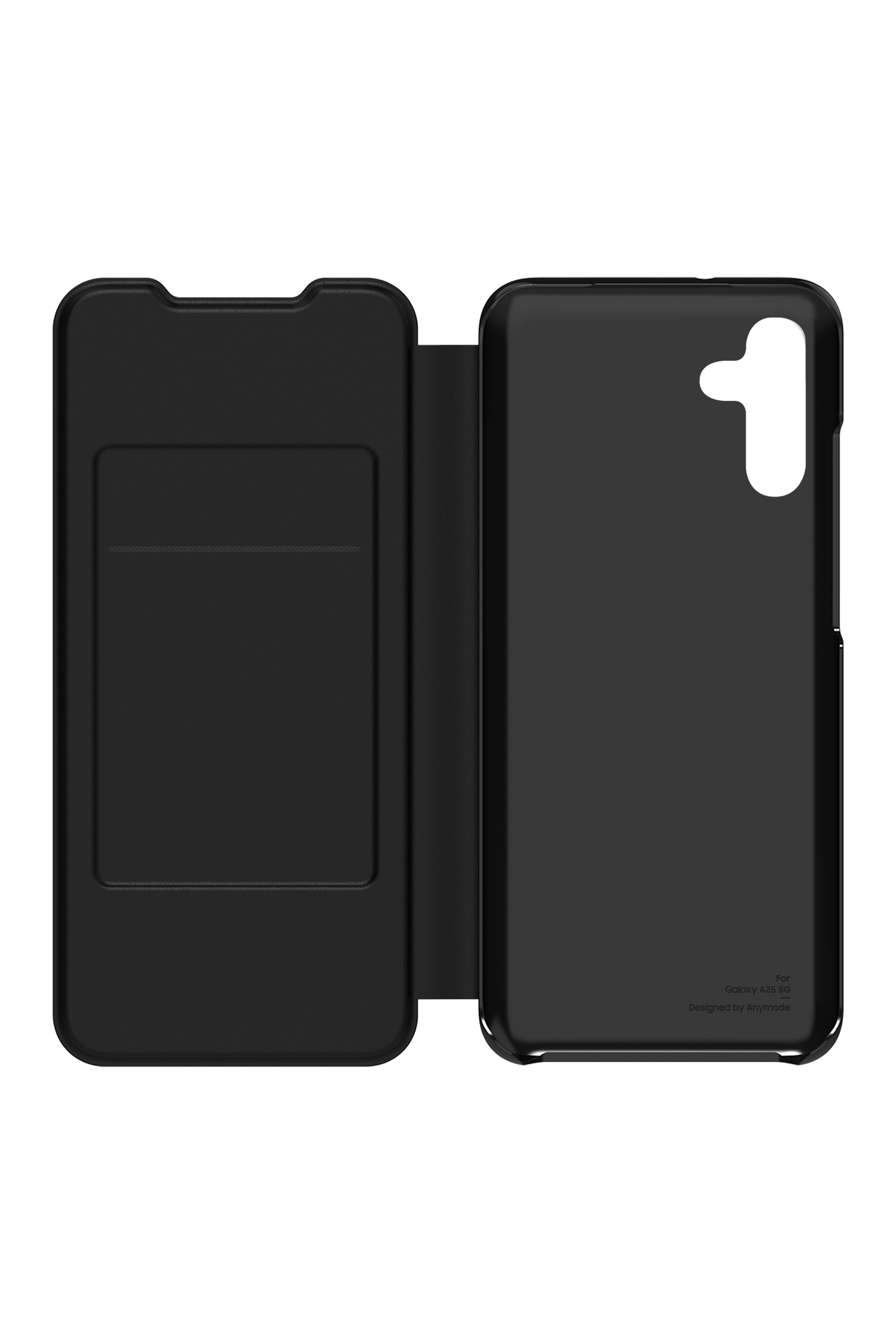 Samsung by Anymode Wallet Flip Case, Galaxy A25 5G schwarz