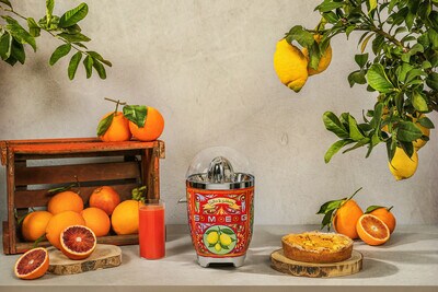 SMEG CJF01DGEU Dolce &amp; Gabbana Zitruspresse Sicily is my love