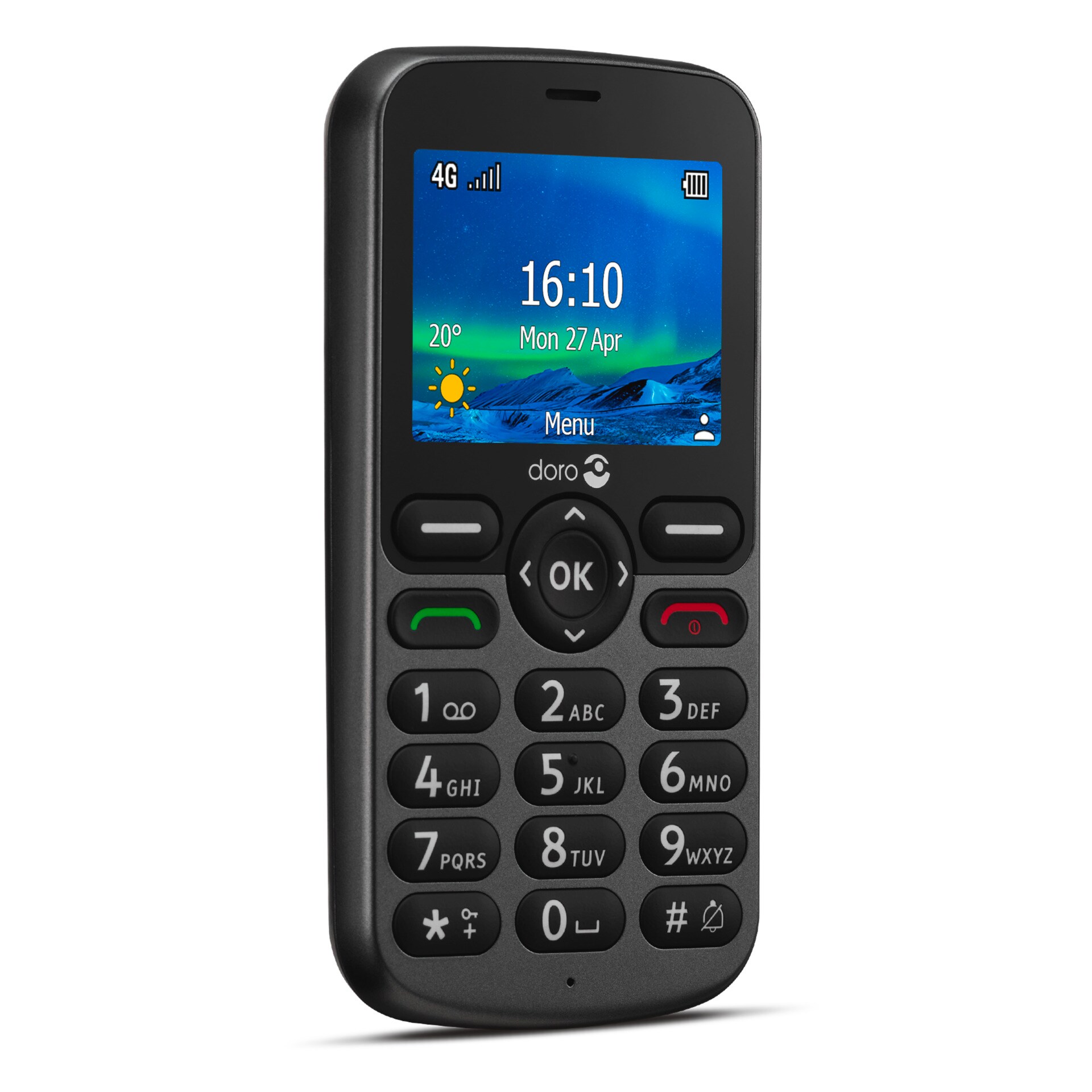 Doro 5860 Mobiltelefon graphit