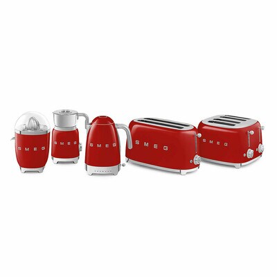 SMEG CJF11RDEU 50s Style Zitruspresse - Rot