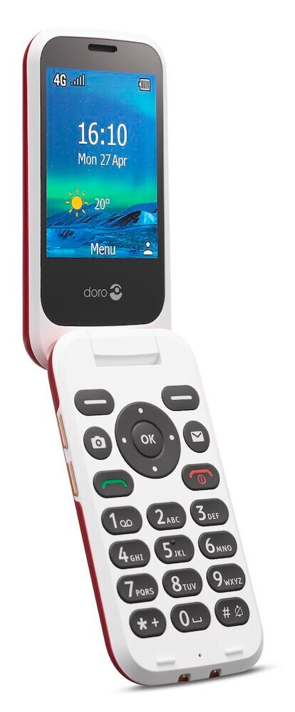 Doro 6880 Mobiltelefon rot