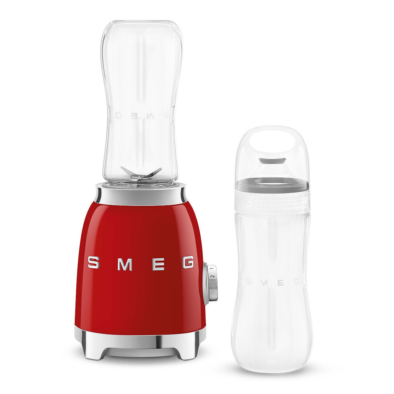 SMEG PBF01RDEU 50s Style Mini-Standmixer Rot