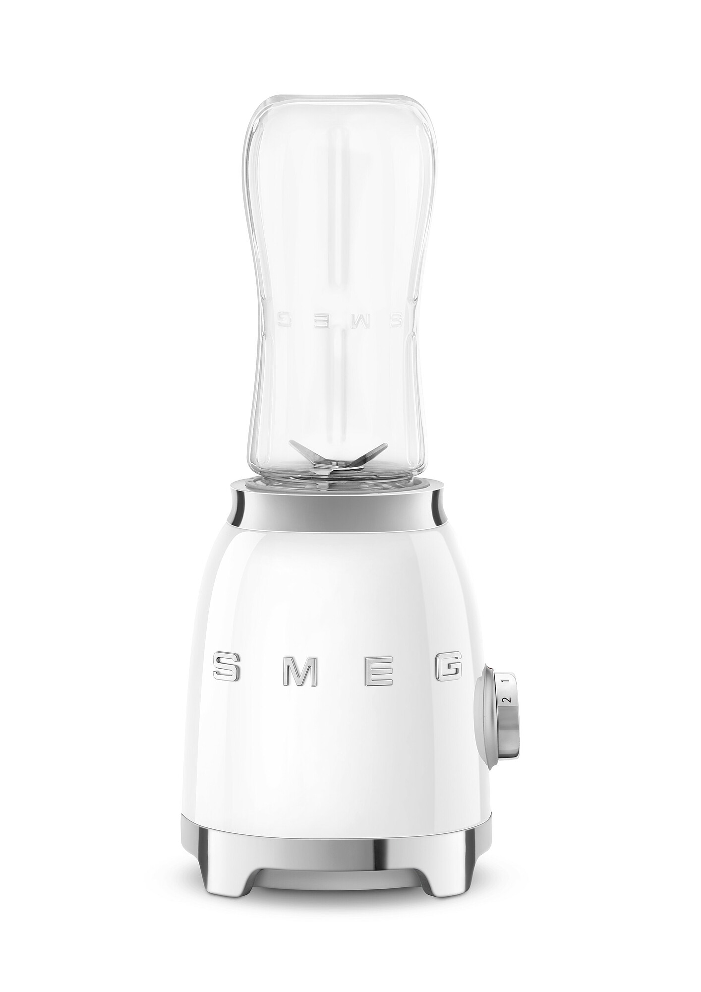 SMEG PBF01WHEU 50s Style Mini-Standmixer Weiß