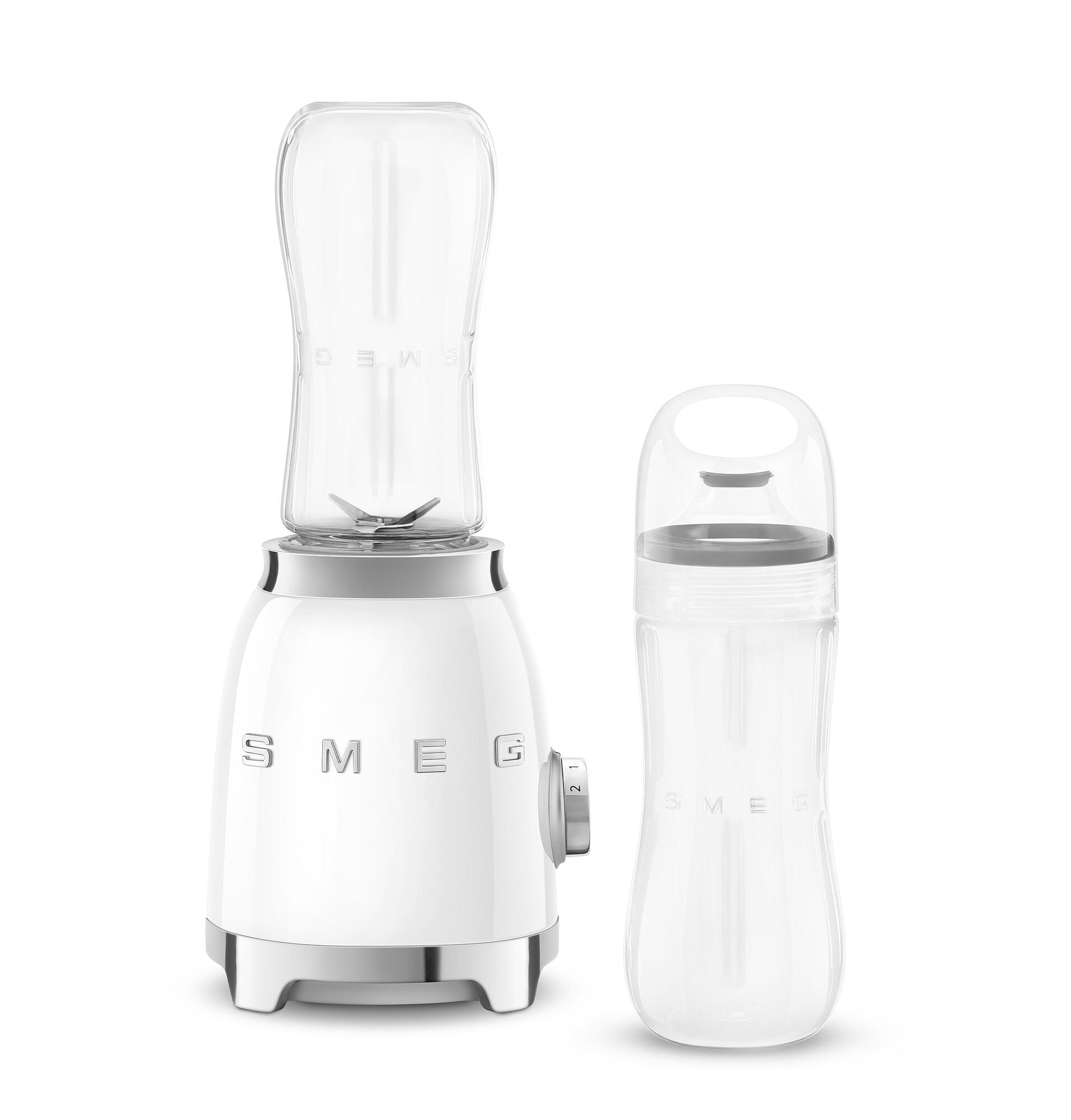 SMEG PBF01WHEU 50s Style Mini-Standmixer Weiß