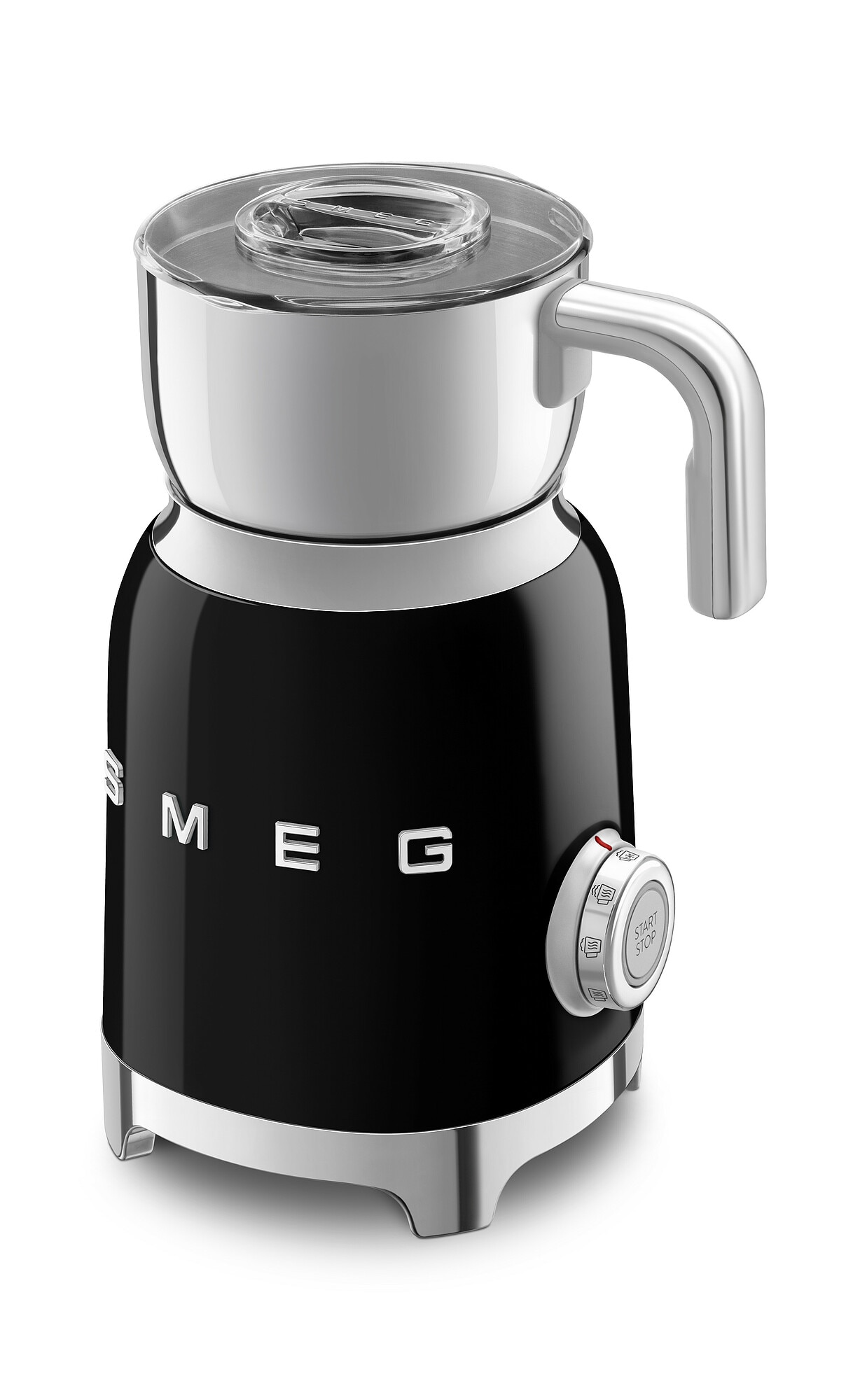 SMEG MFF11BLEU 50s Style Milchaufschäumer Schwarz