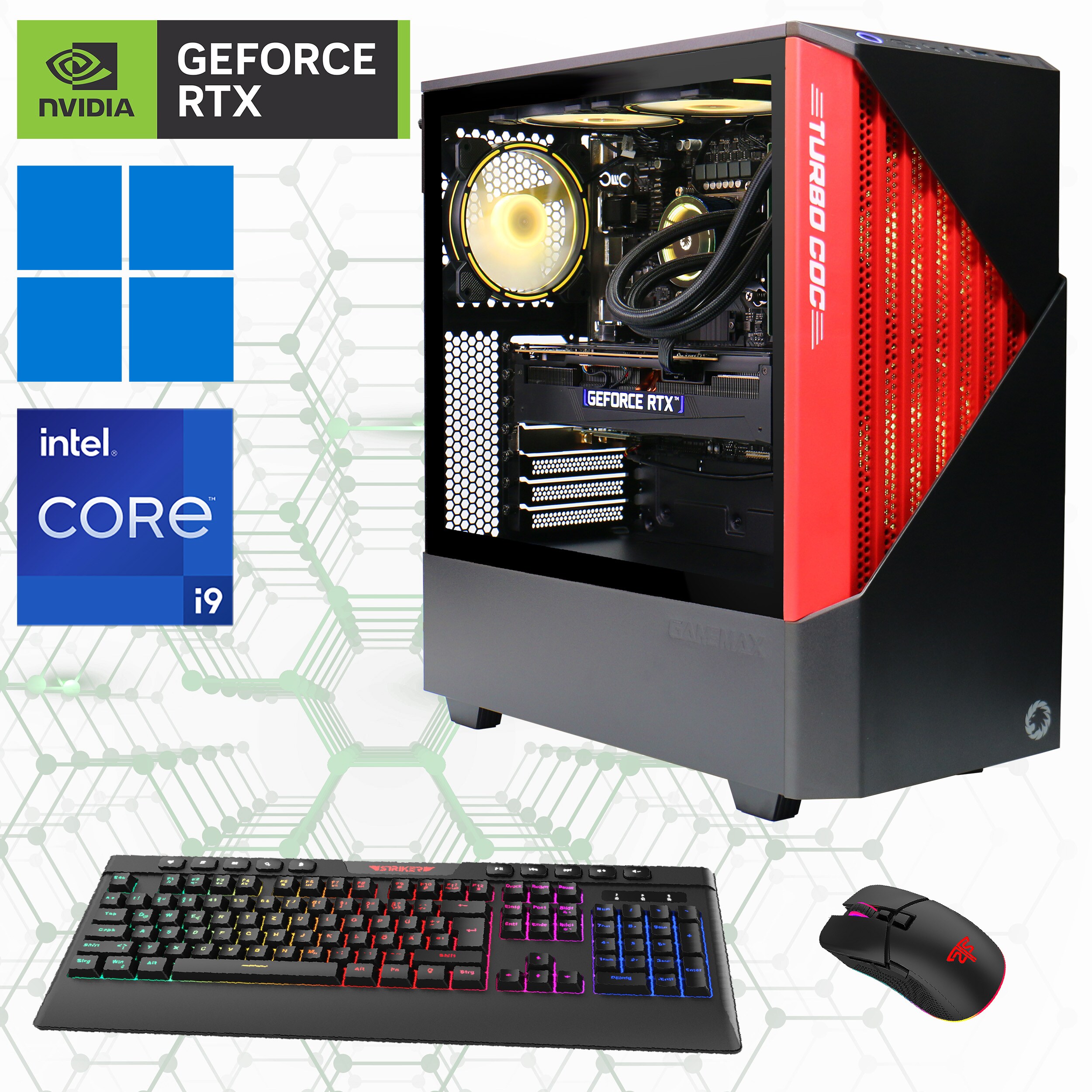 Hyrican Gamemax Contac BR 7282 i9-14900KF 32GB/2TB SSD RTX 4070 Ti Super W11