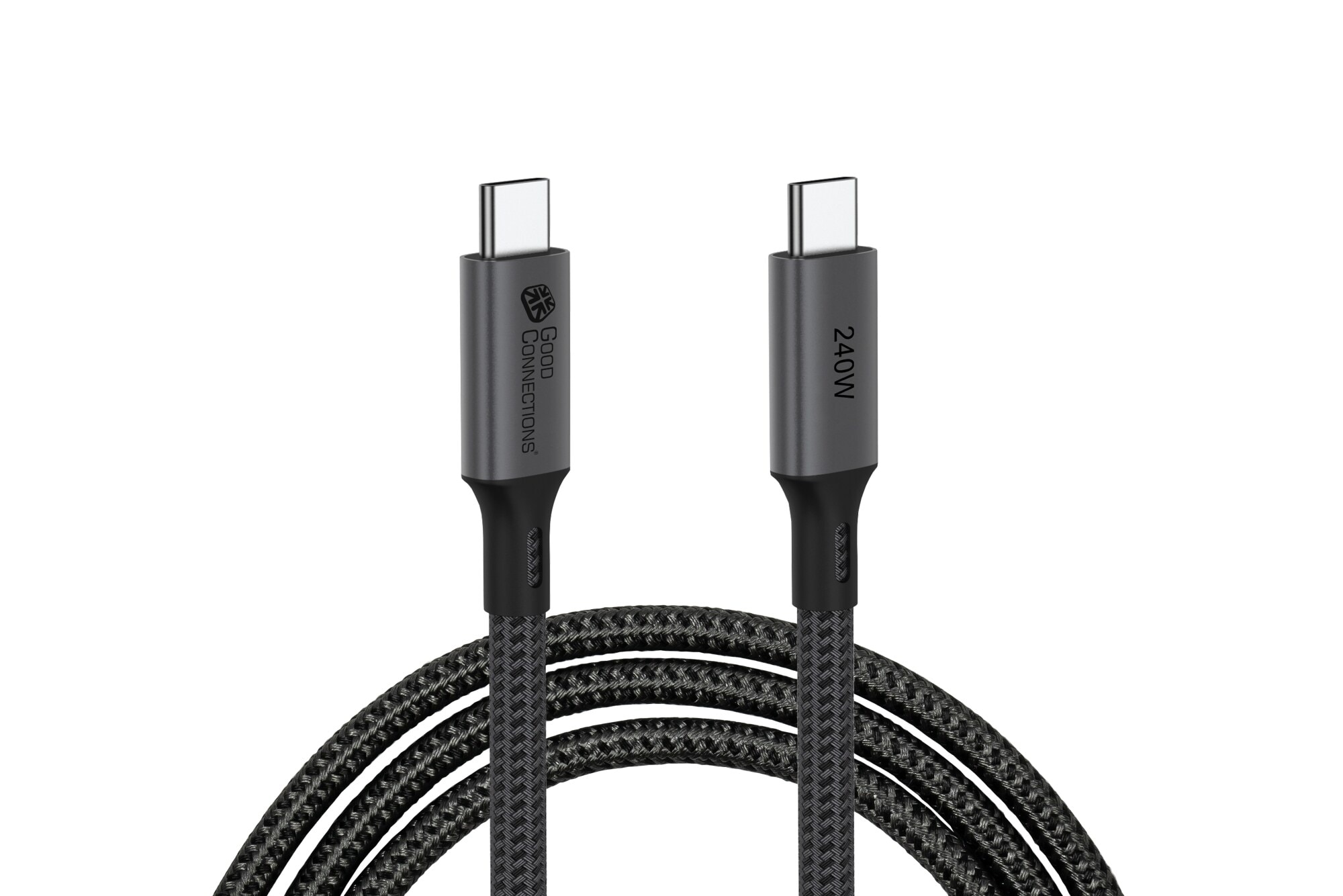 Good Connections USB 4.0 Kabel (40GBit/s, 240W, 8K@60Hz) USB-C St./St. 1,8m