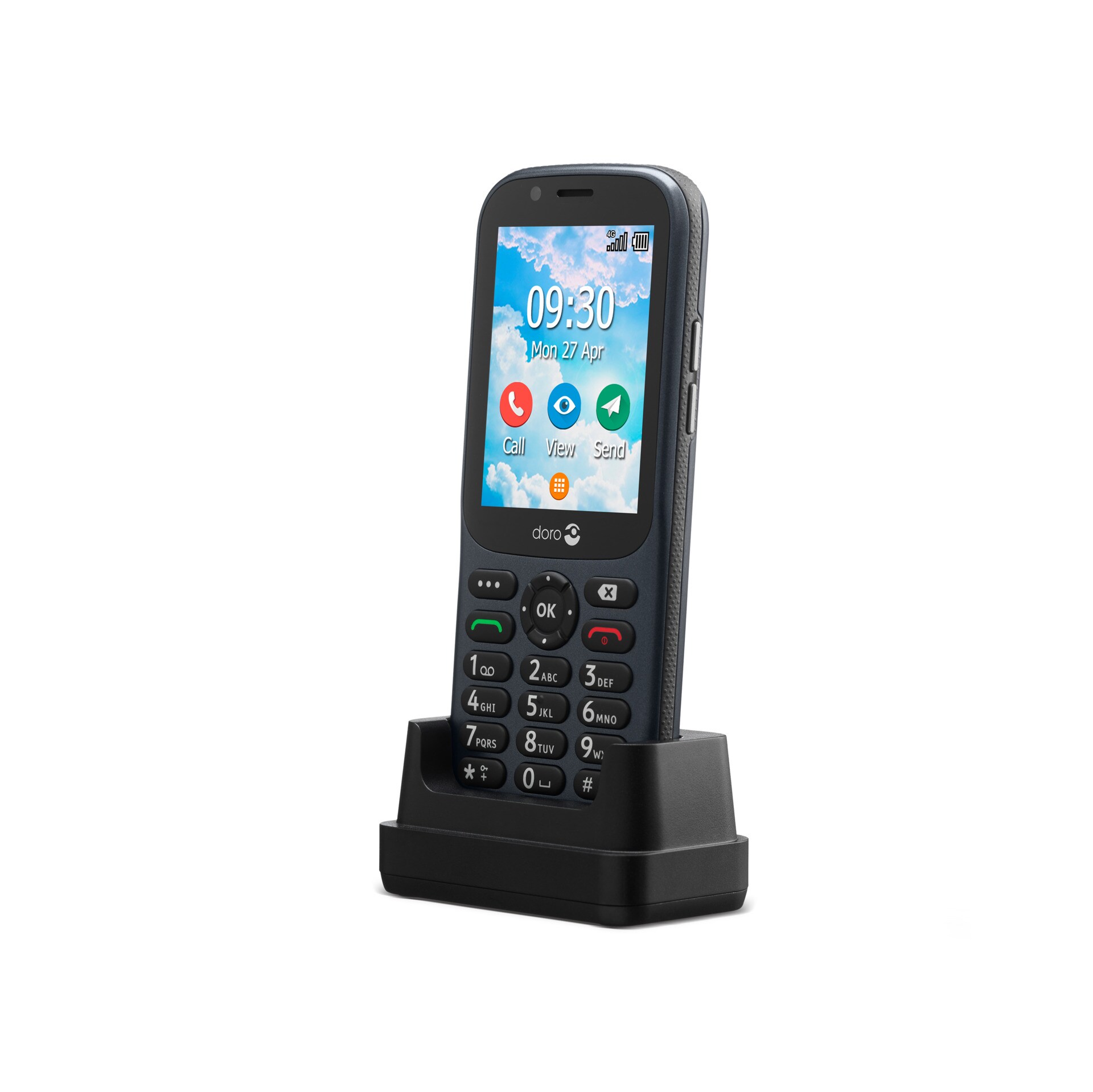 Doro 730X Mobiltelefon graphit