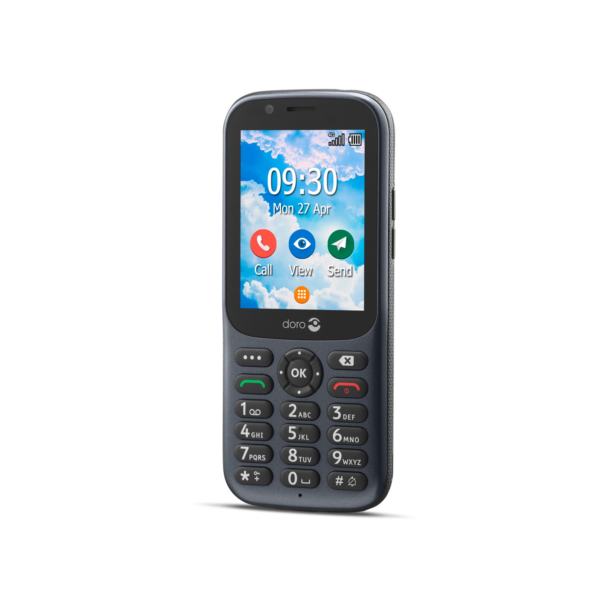 Doro 730X Mobiltelefon graphit