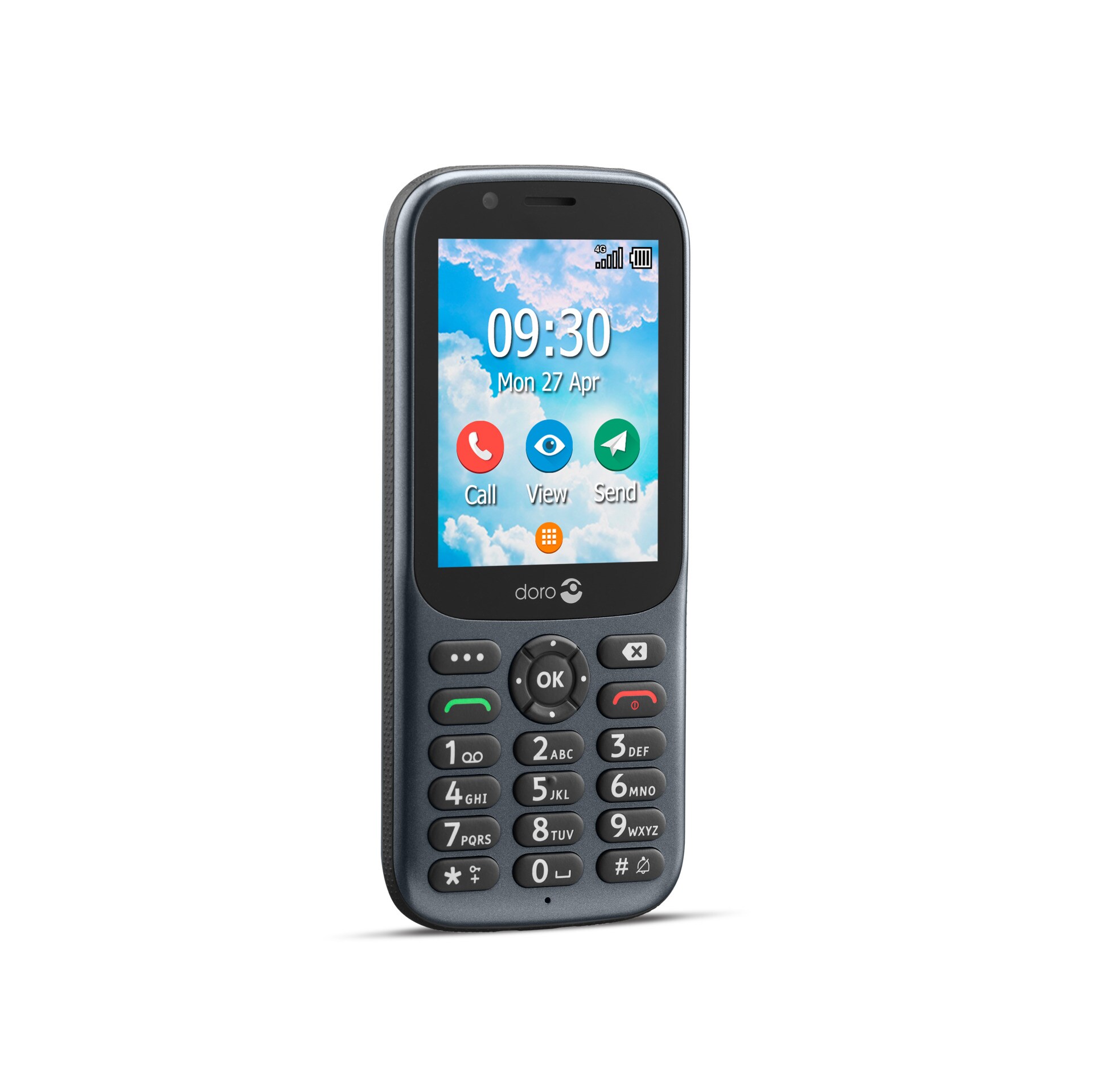 Doro 730X Mobiltelefon graphit