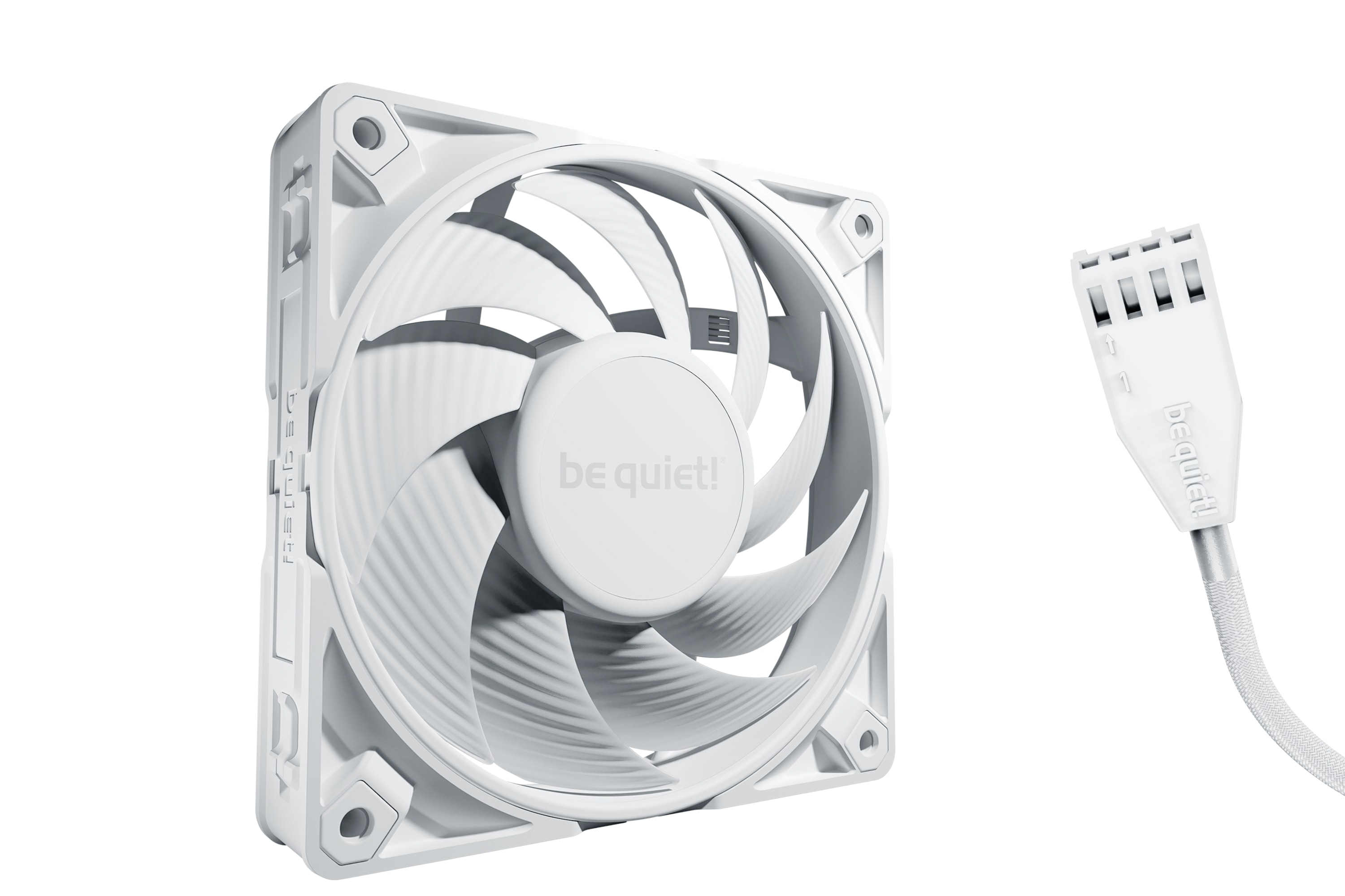 be quiet! Silent Wings Pro 4 PWM Gehäuselüfter 120mm x 120mm x 25mm weiß