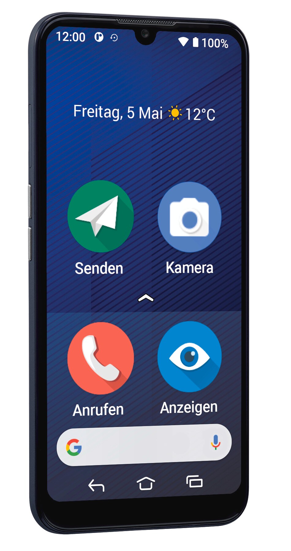 Doro 8820 Plus Mobiltelefon blau